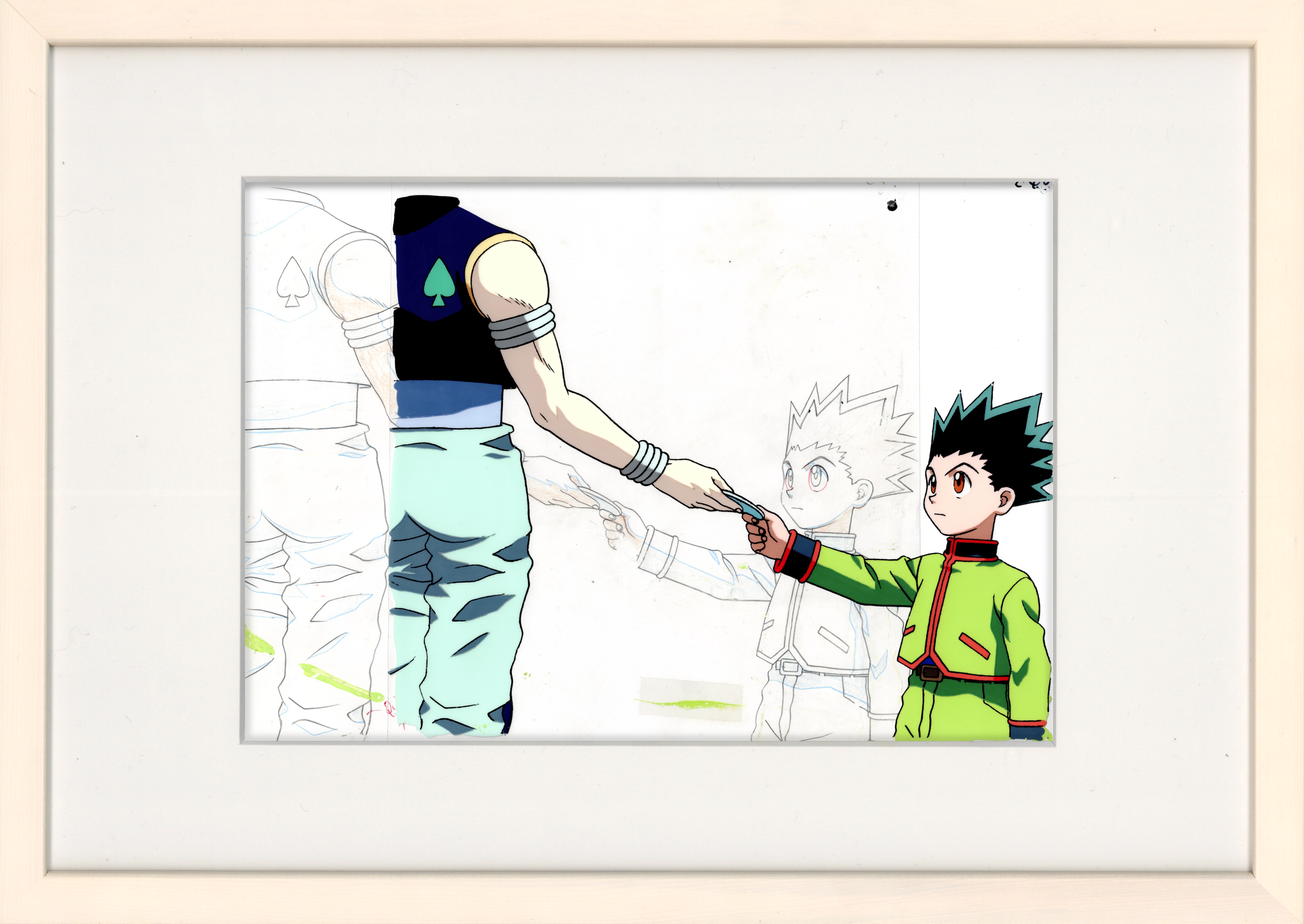 Hunter x Hunter Original Cel, Douga & Production Envelope (Gon