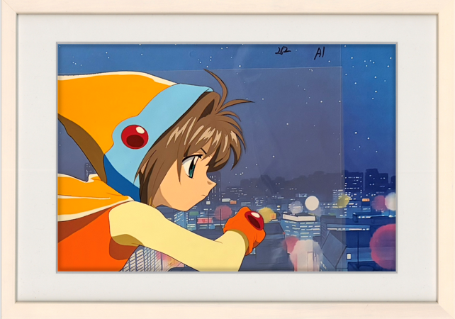 Cardcaptor Sakura Original Cel and Drawing (Kinomoto Sakura