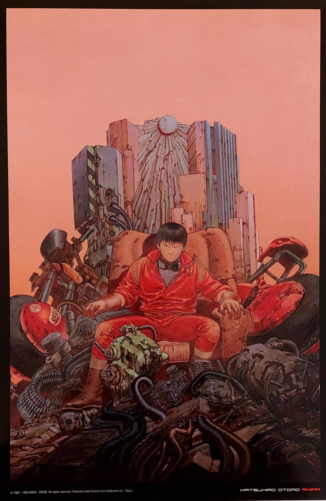 Akira Limited Poster (Shotaro Kaneda) – Japanime Art Gallery
