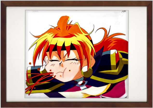 Slayers Original Sketch & Cel (Lina Inverse) – Japanime Art Gallery