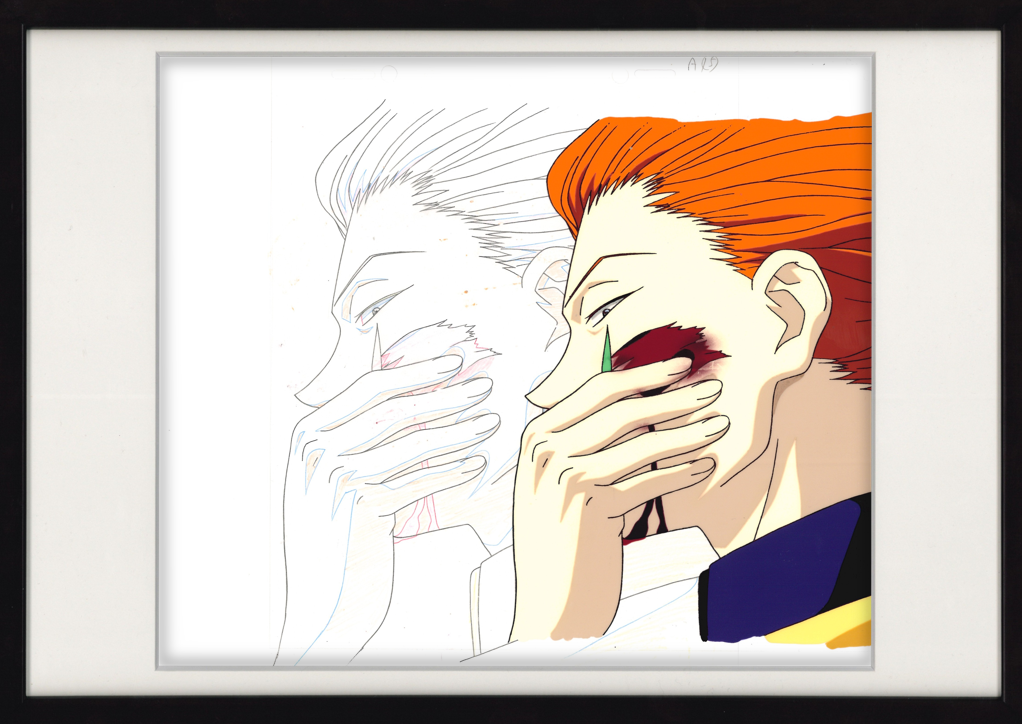 Hunter x Hunter Original Cel and Drawing (Hisoka Morow) – Japanime