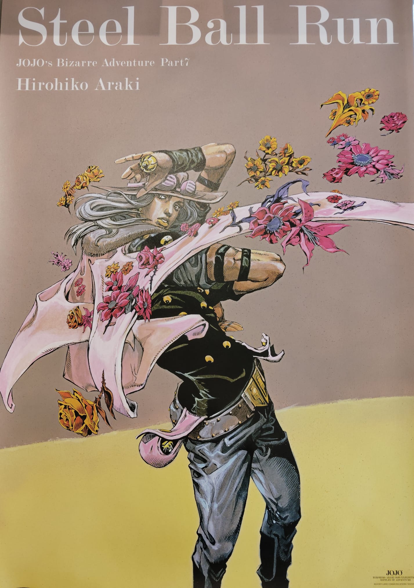 JoJo's Bizarre Adventure Limited Poster (Gyro Zeppeli) – Japanime