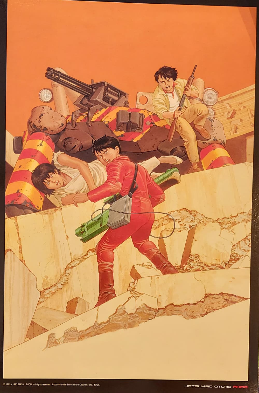 Akira Limited Poster (Shotaro Kaneda, Kaisuke & Kei) – Japanime