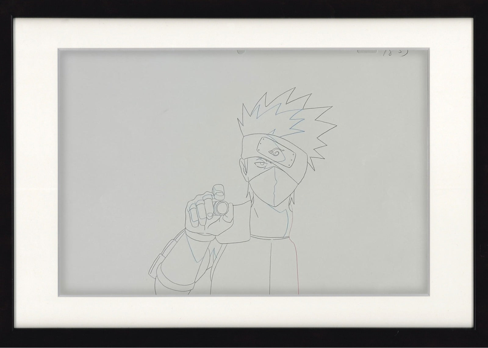 Naruto Shippuden Original Drawing (Kakashi Hatake) 3 page Set