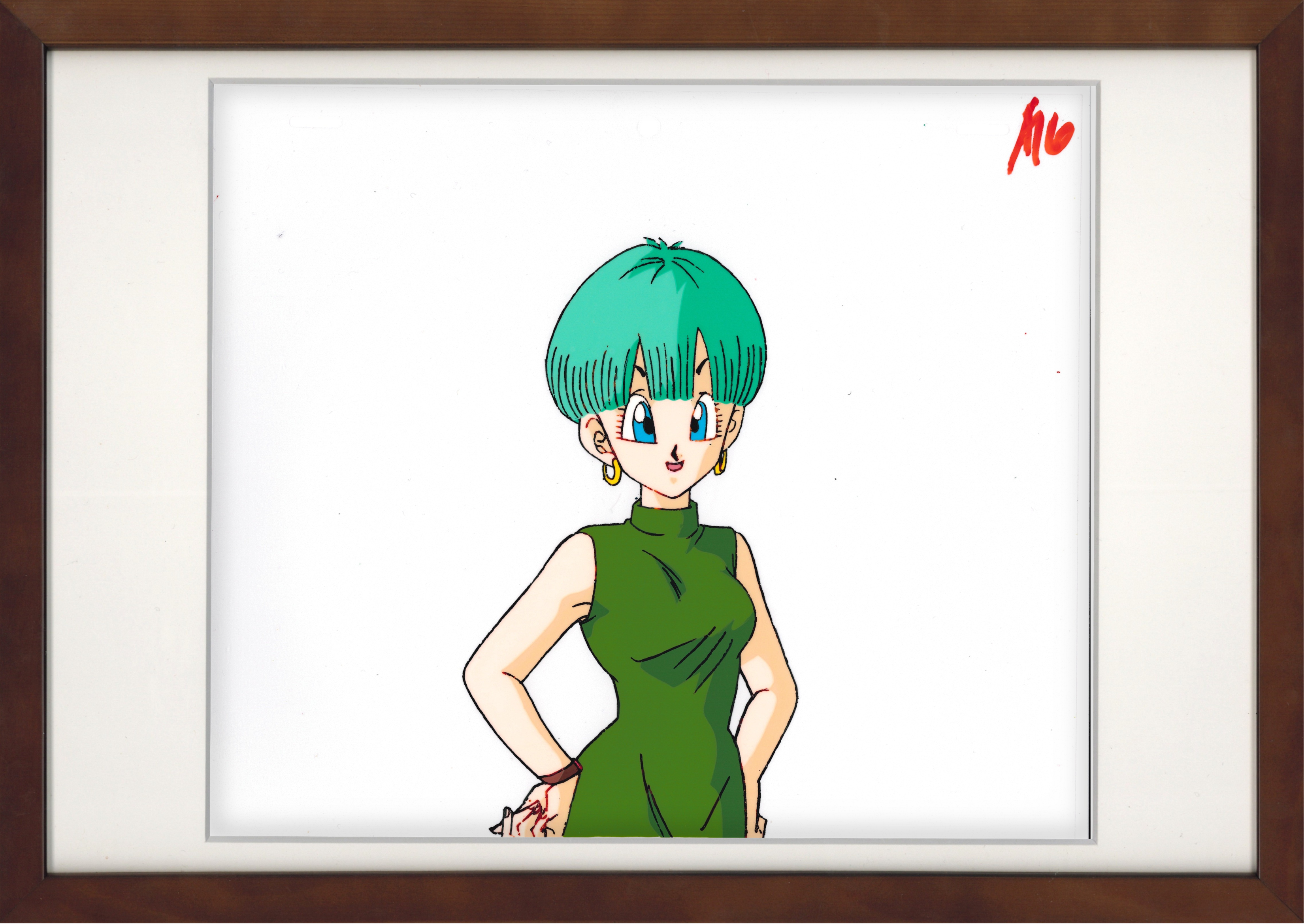 Dragonball Original Cel and Drawing (Bulma)