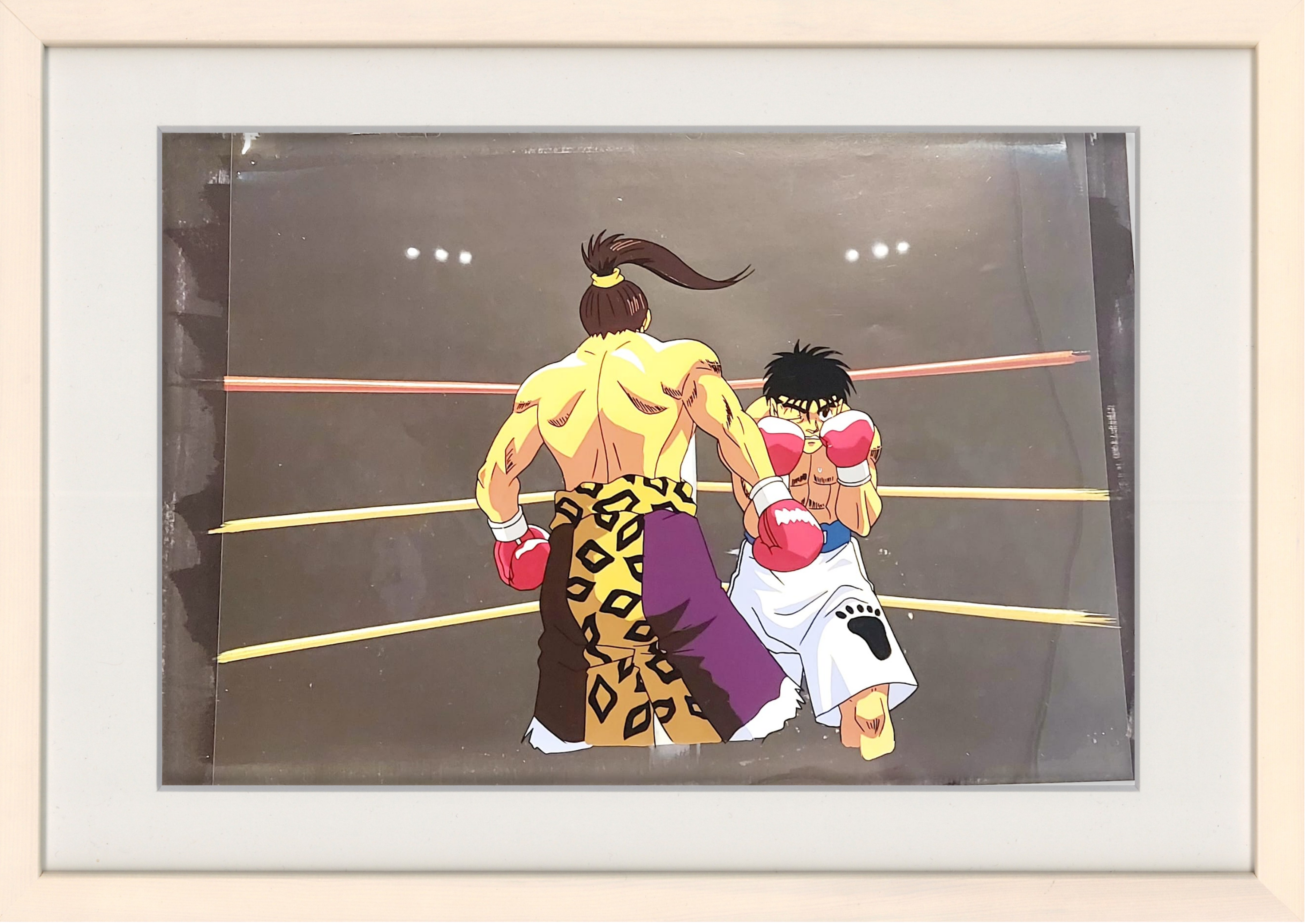 Hajime No Ippo Original Cel and Sketch (Ippo Makunouch & Takuma