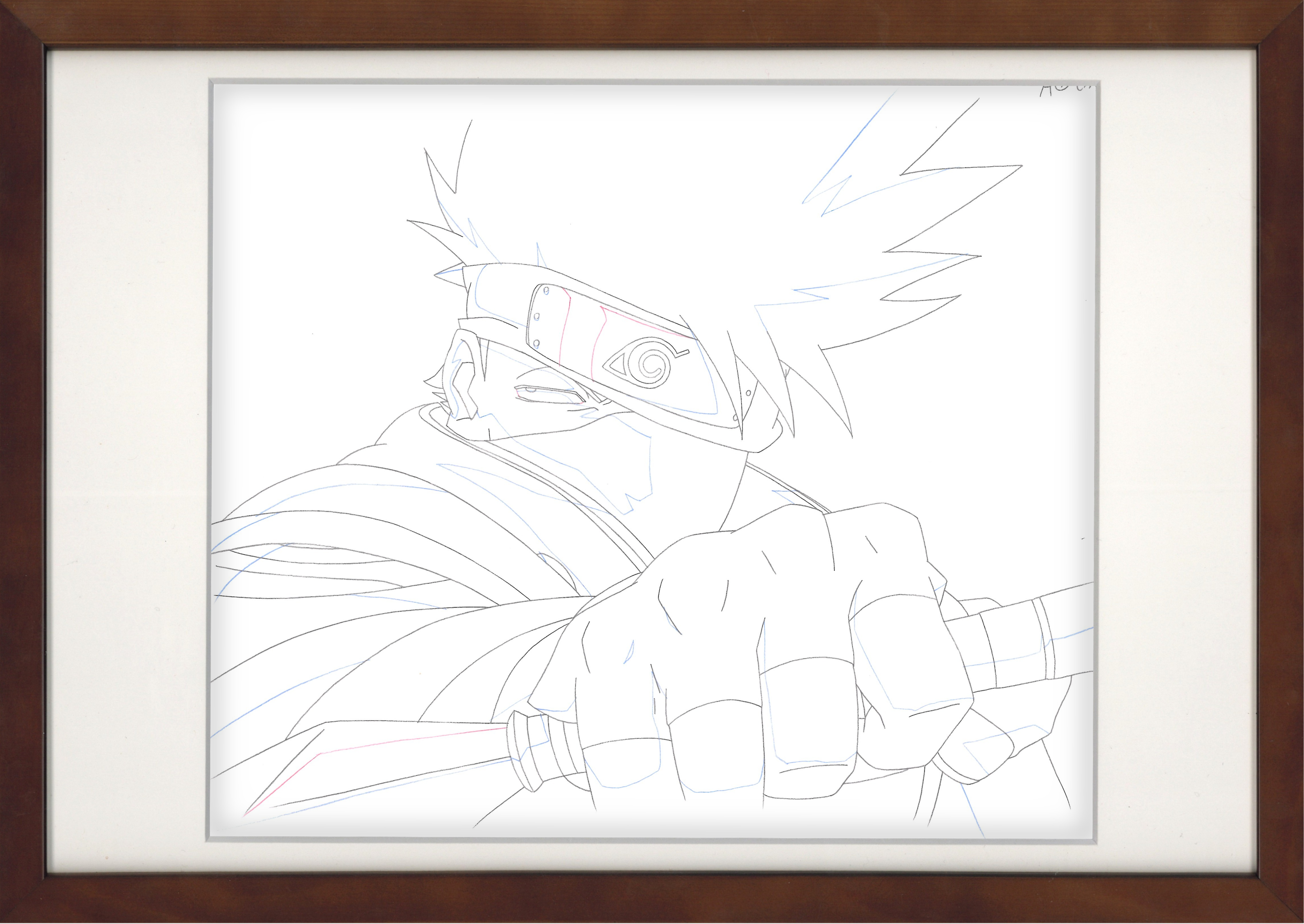 Naruto Original Sketch (Kakashi Hatake)