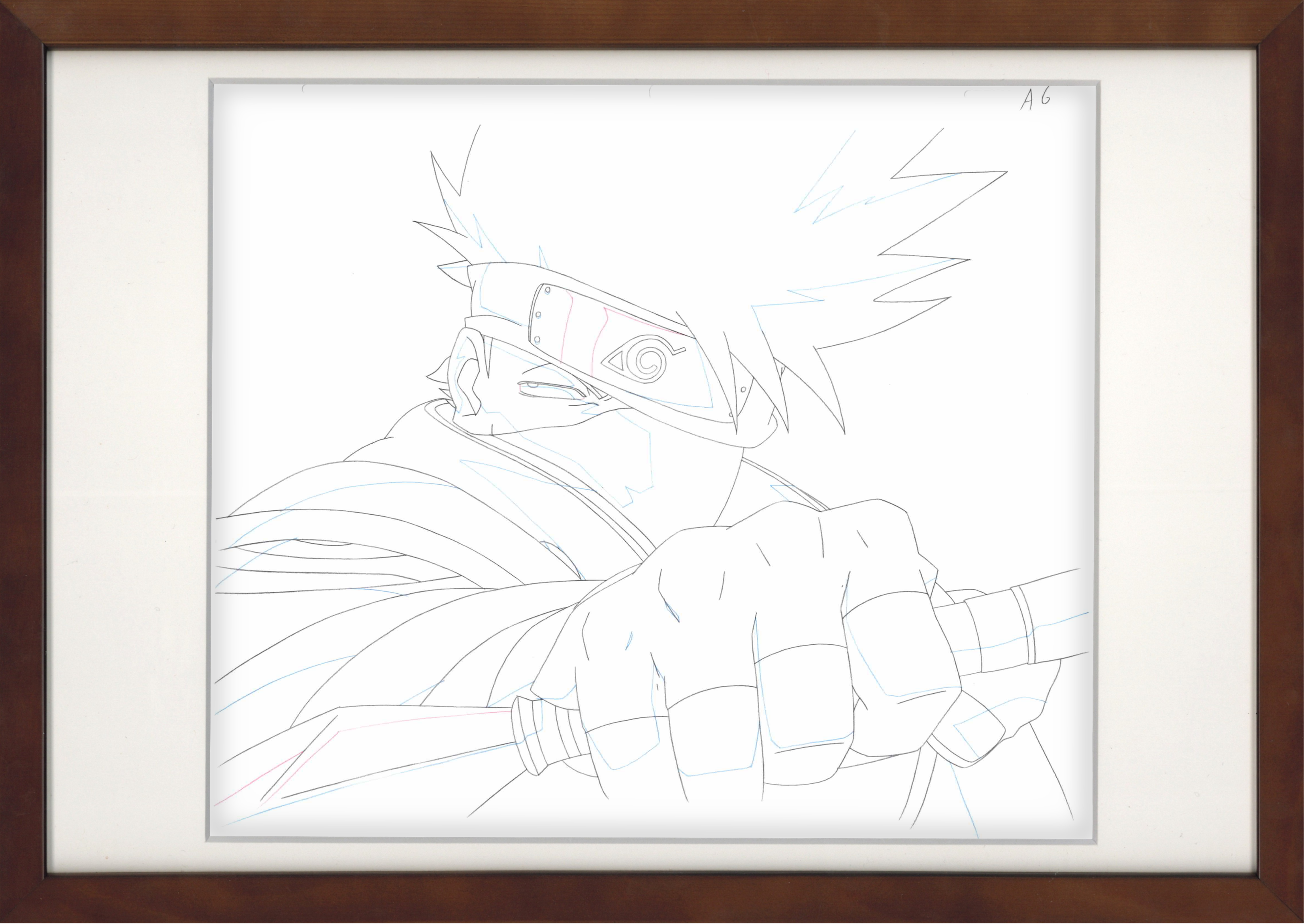 Naruto Original Sketch (Kakashi Hatake)
