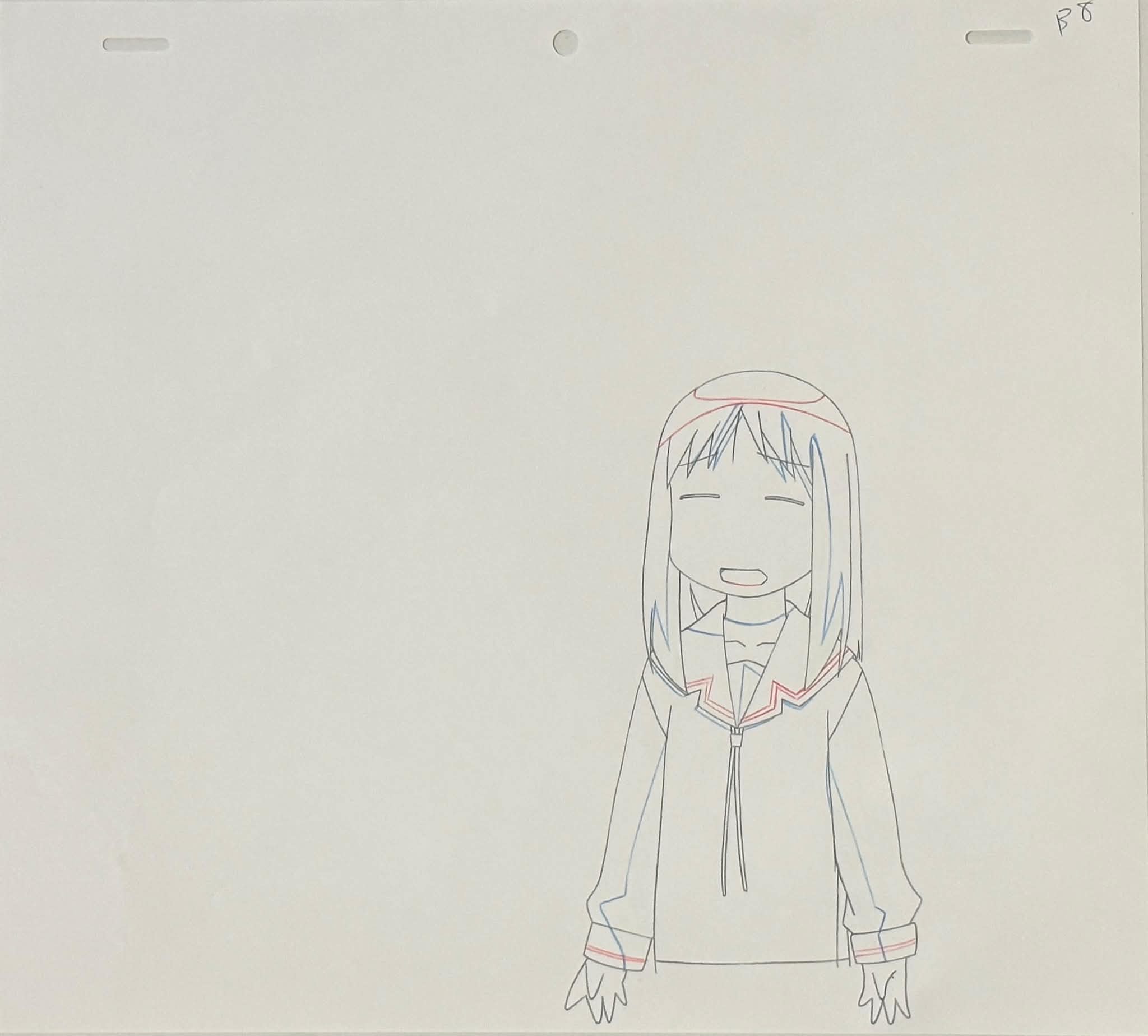 Azumanga Daioh Original Drawing 2 Page set (Kasuga Ayumu)