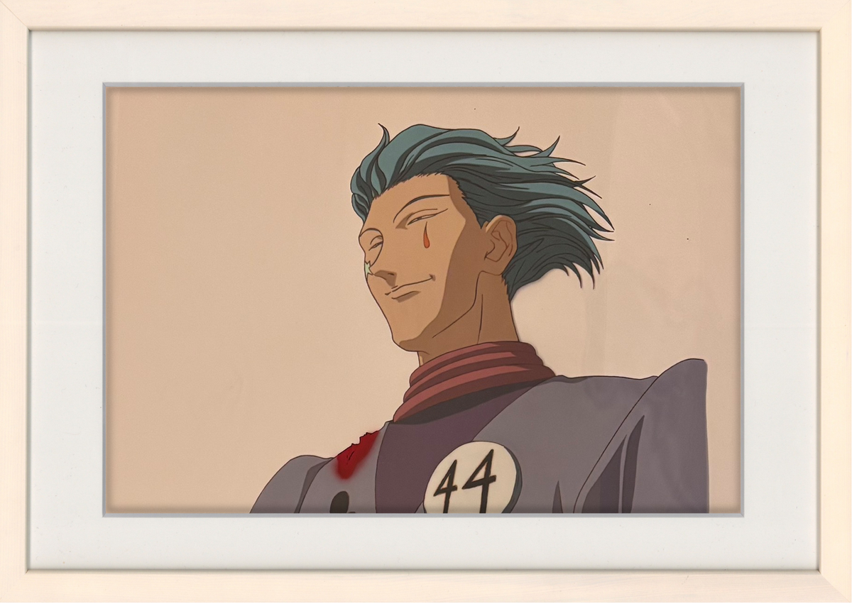 Hunter x Hunter Original Cel, Sketch and Background (Hisoka