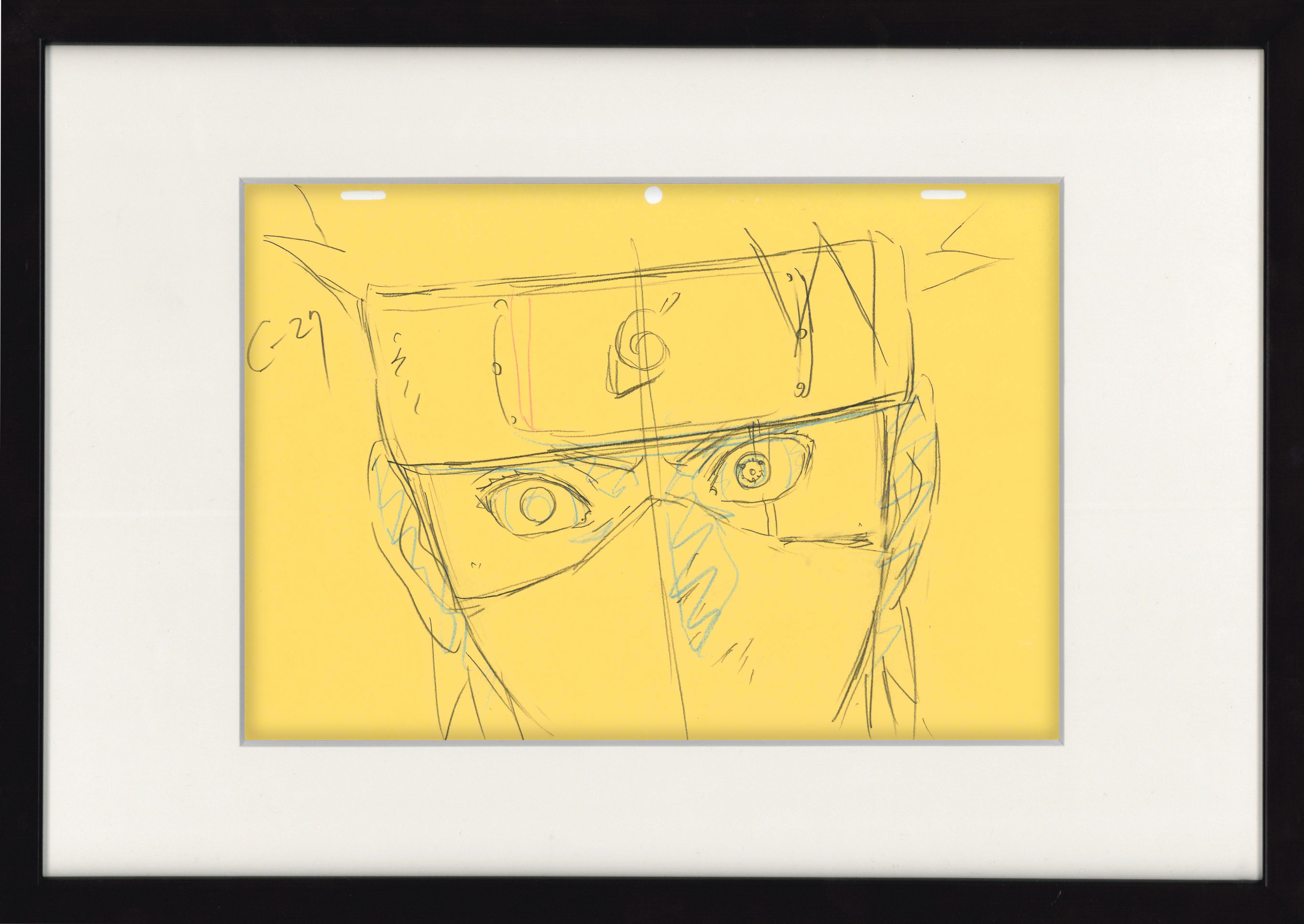 Naruto Shippuden Original Genga (Kakashi Hatake)