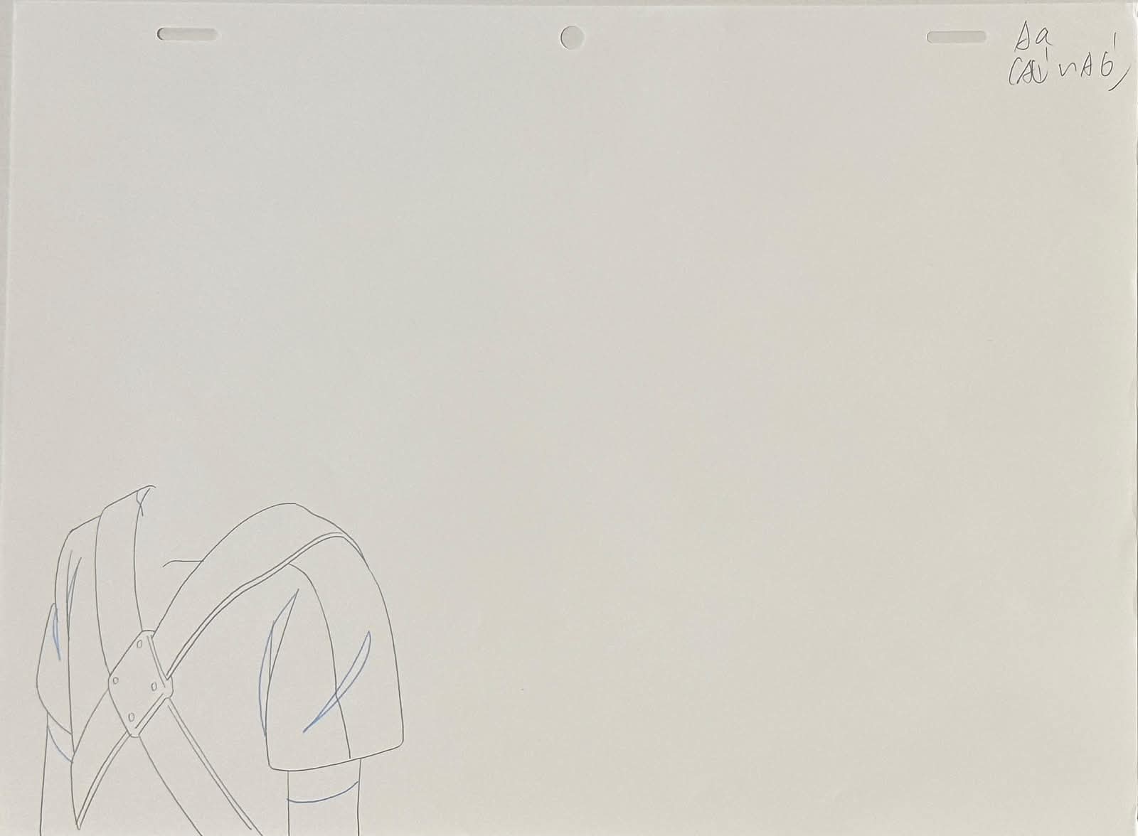 Naruto Shippuden Original Drawing (Kakashi Hatake) 3 page Set