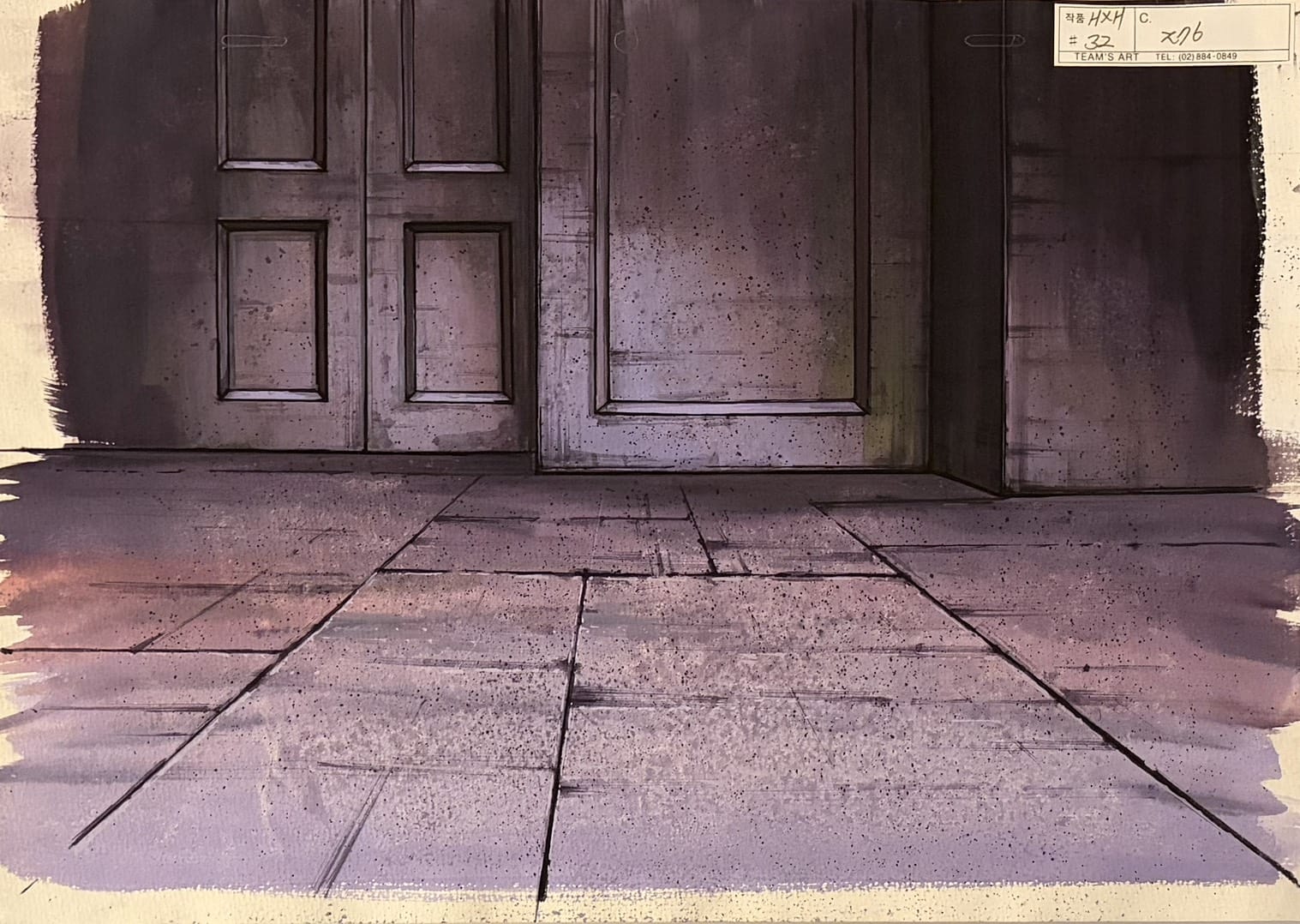 Hunter x Hunter Original Sketch, Cel and Background (Gon)