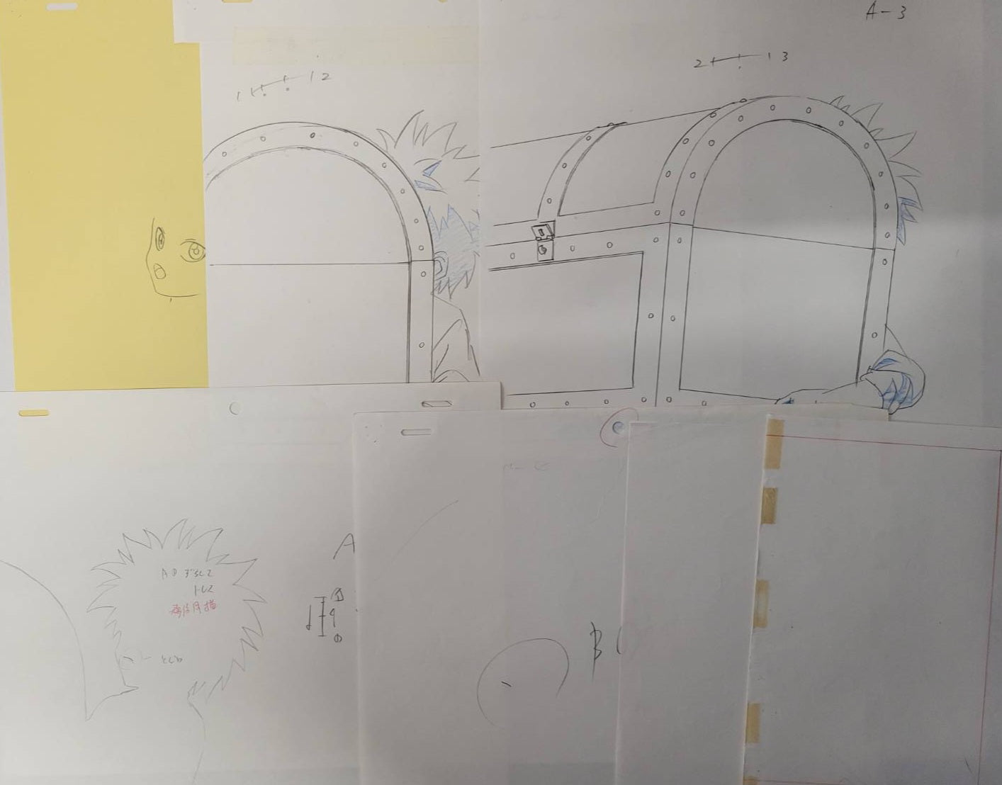 全职猎人原画 (奇犽)