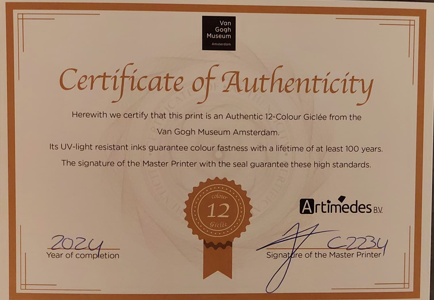 Pokemon Van Gogh Limited Reproduction (Eevee)