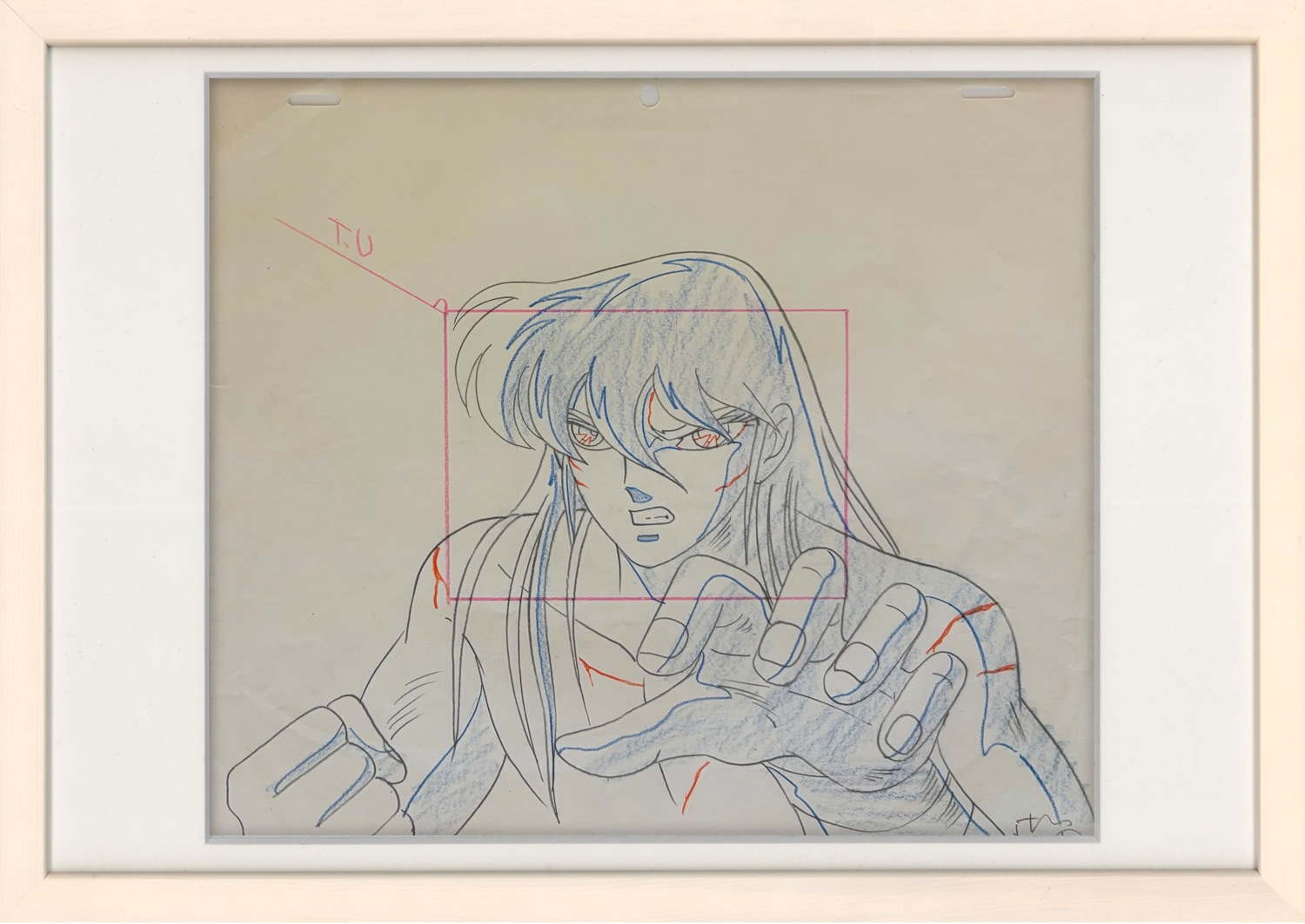 Saint Seiya Original Sketch (Dragon Shiryu)