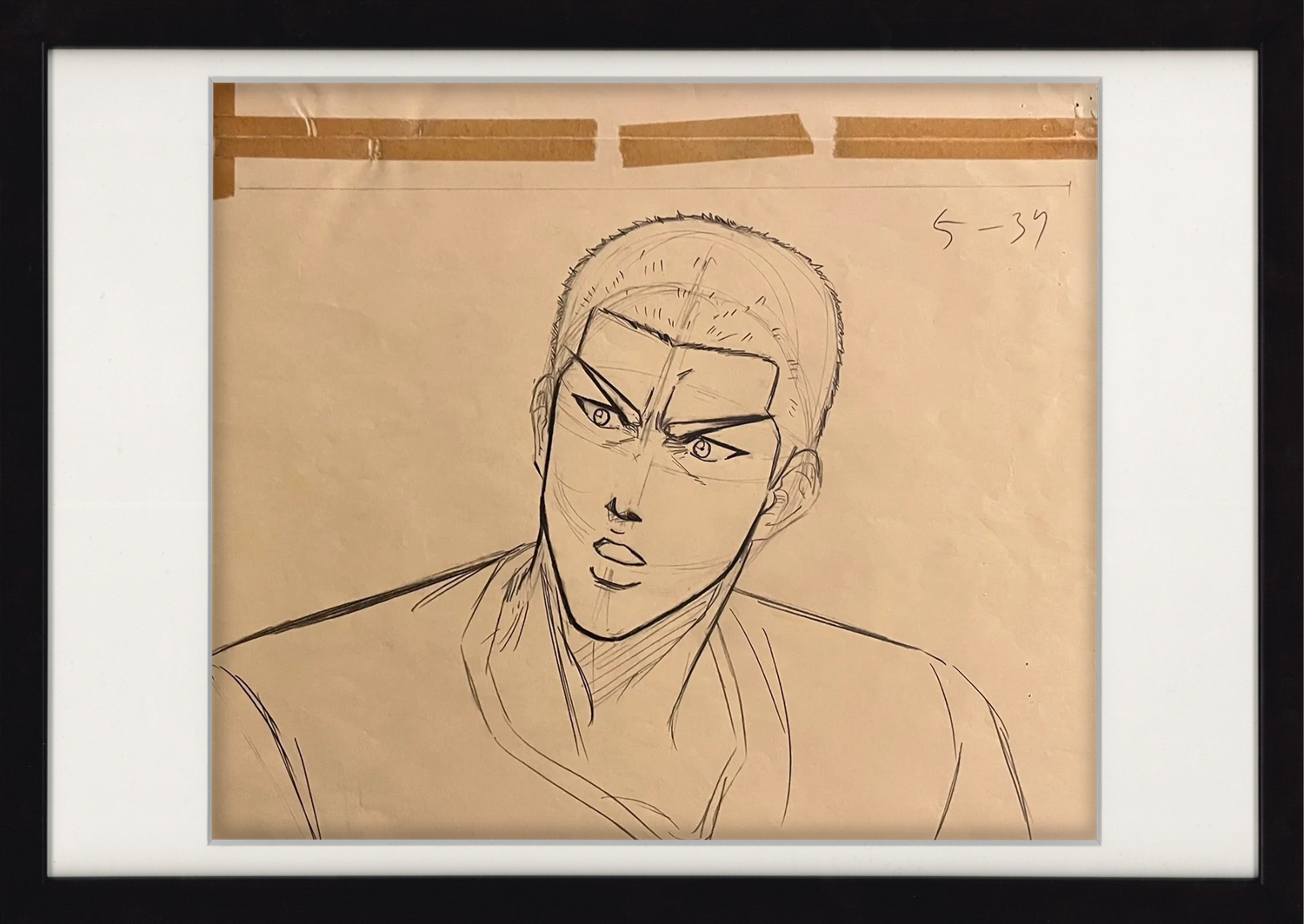 Slam Dunk Original Sketch (Sakuragi Hanamichi) 2 Piece set