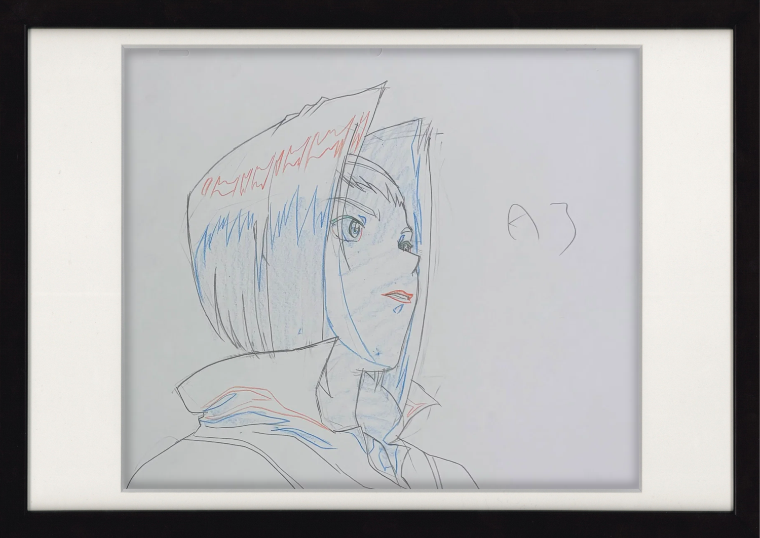 Cowboy Bebop - Dibujo original (Faye Valentine) Set de 3 páginas