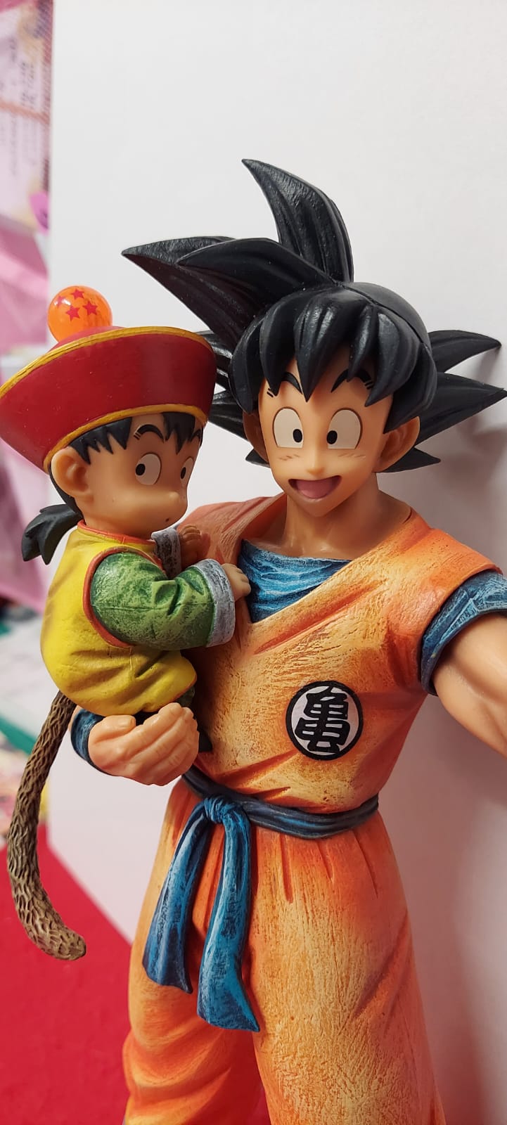 龙珠 孙悟空和悟饭重绘模型