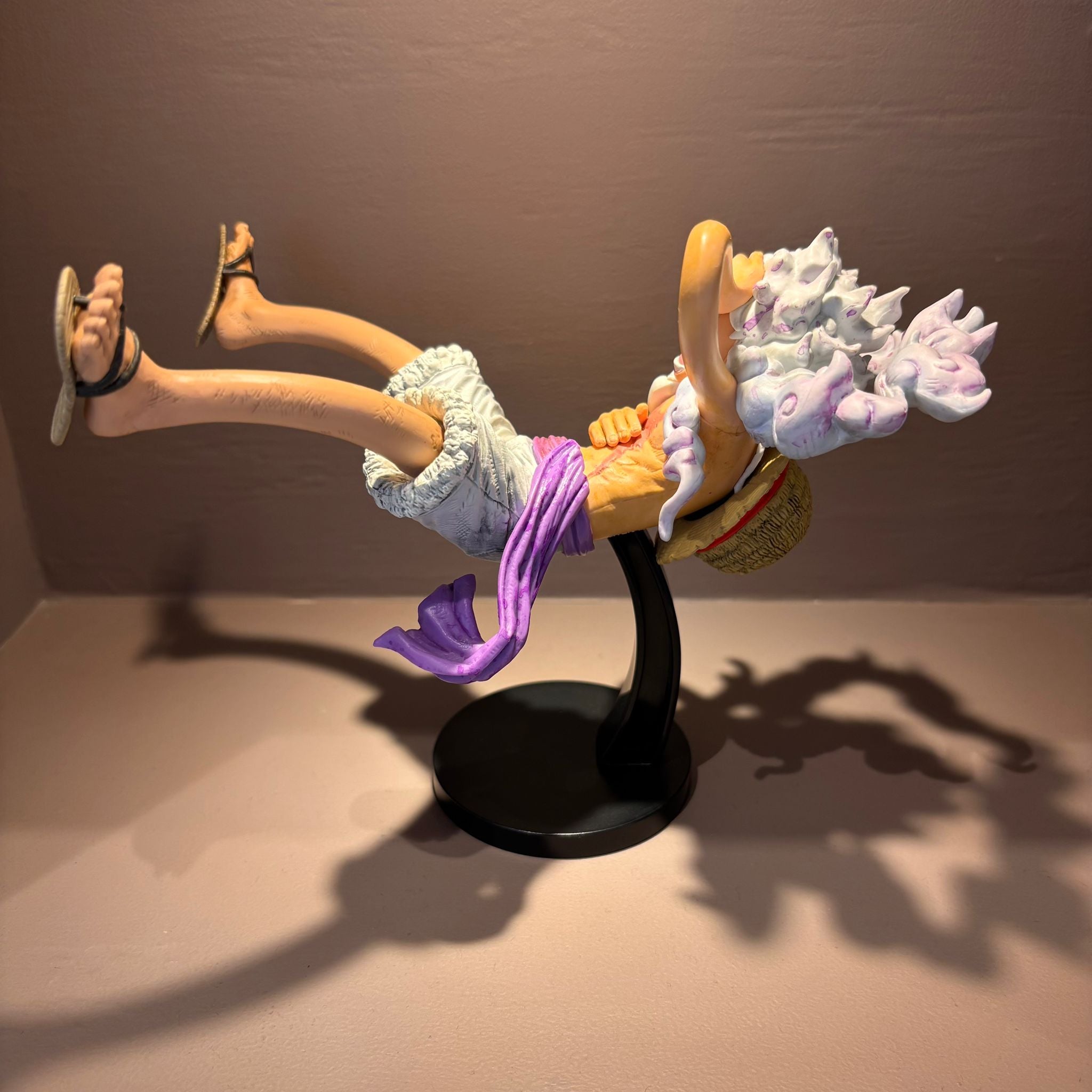 One Piece Luffy Gear 5 Repainted Figure