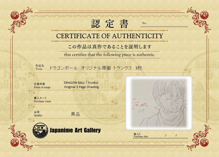 龙珠原画（特兰克斯）