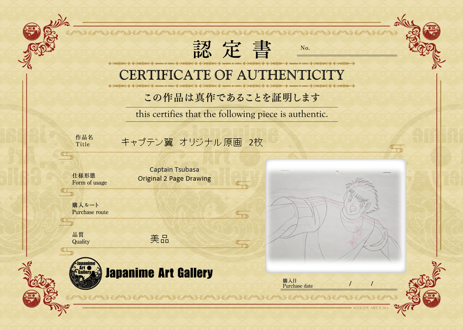 队长小翼原画（大空翼）