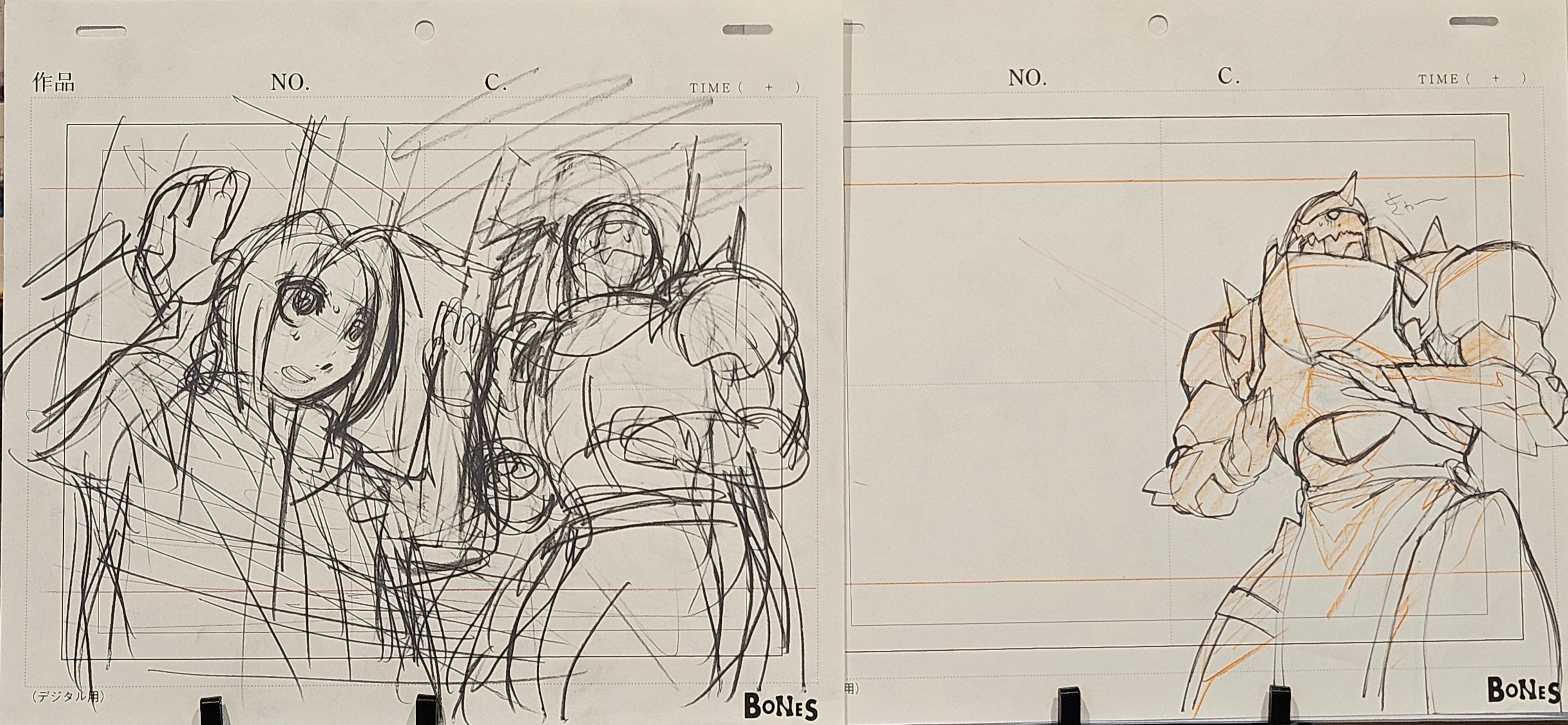 Boceto original de Fullmetal Alchemist (Alphonse Elric)