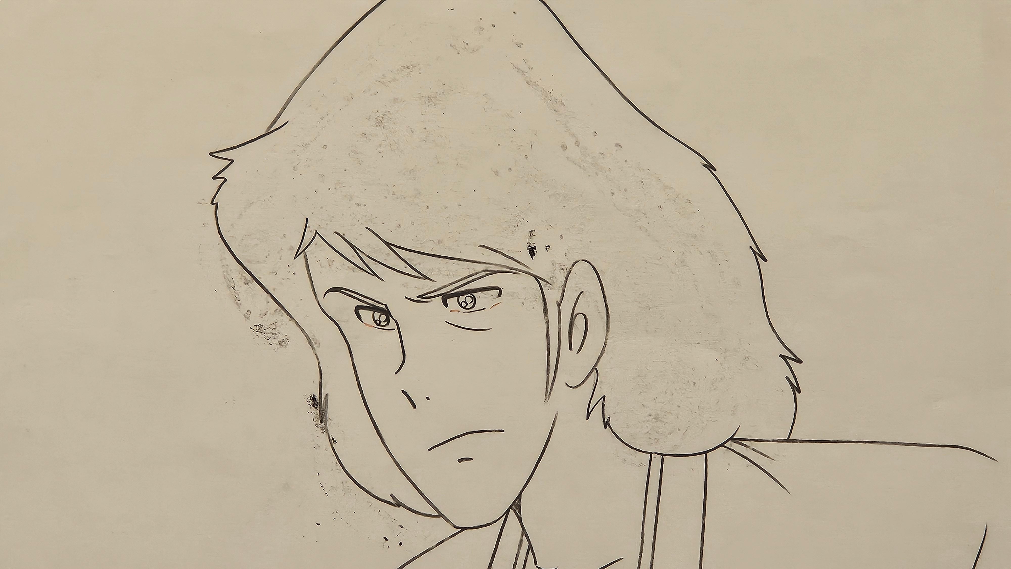 Lupin III Original Sketch (Ishikawa Goemon)
