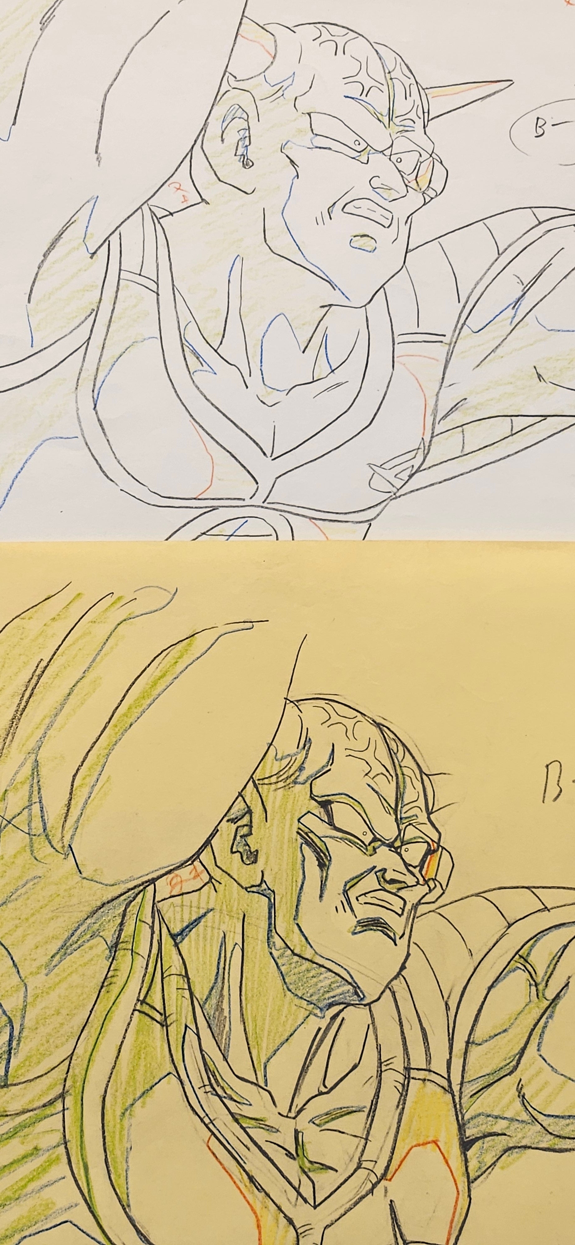 Dragonball Z Original Sketch (Ginyu)