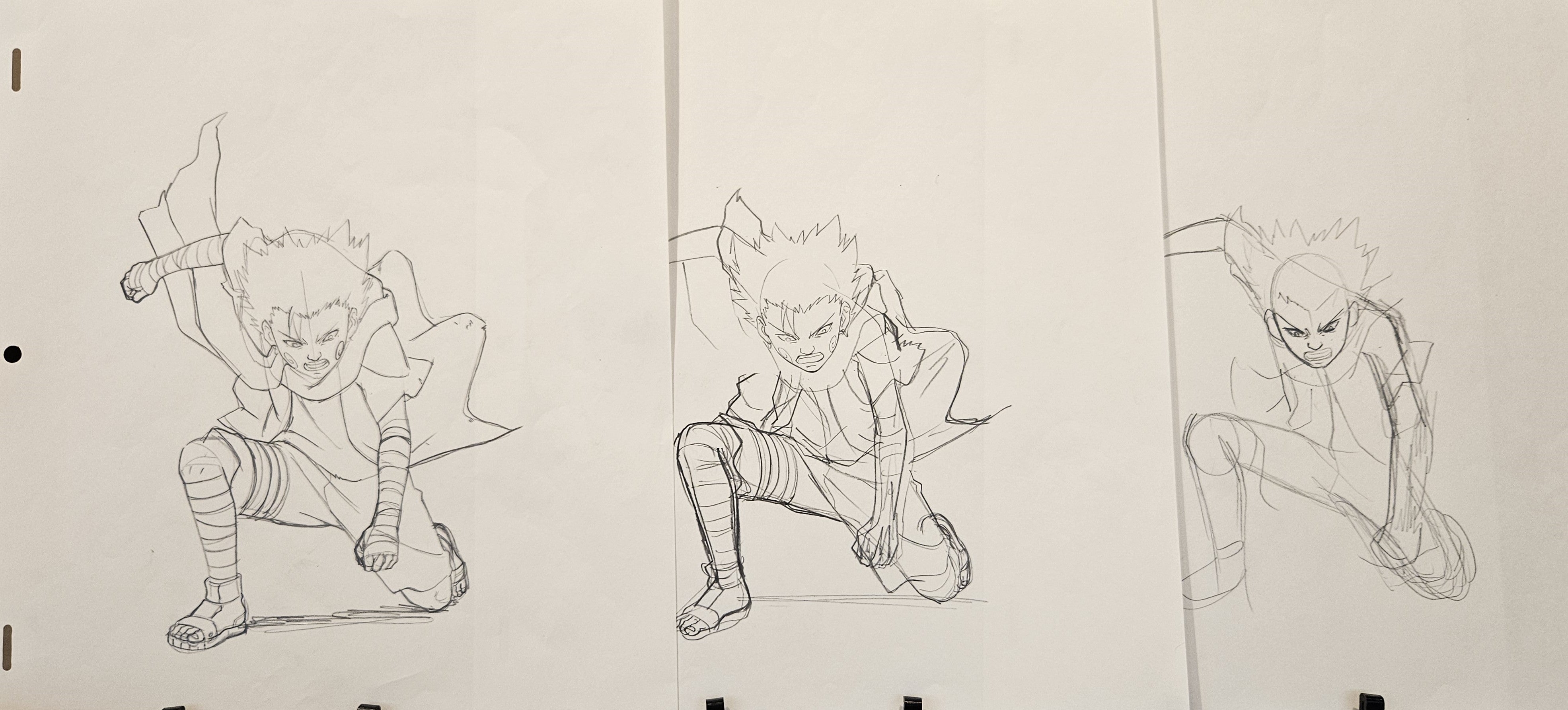 Bosquejo original de Naruto (Akimichi Choji)