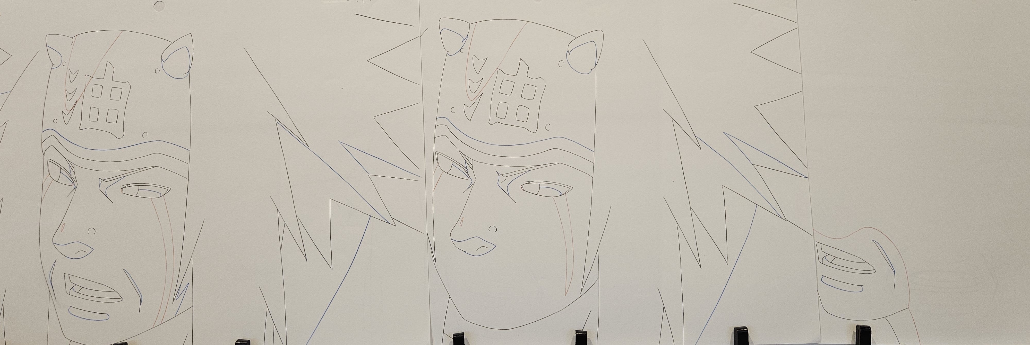 Boceto original de Naruto (Jiraiya)