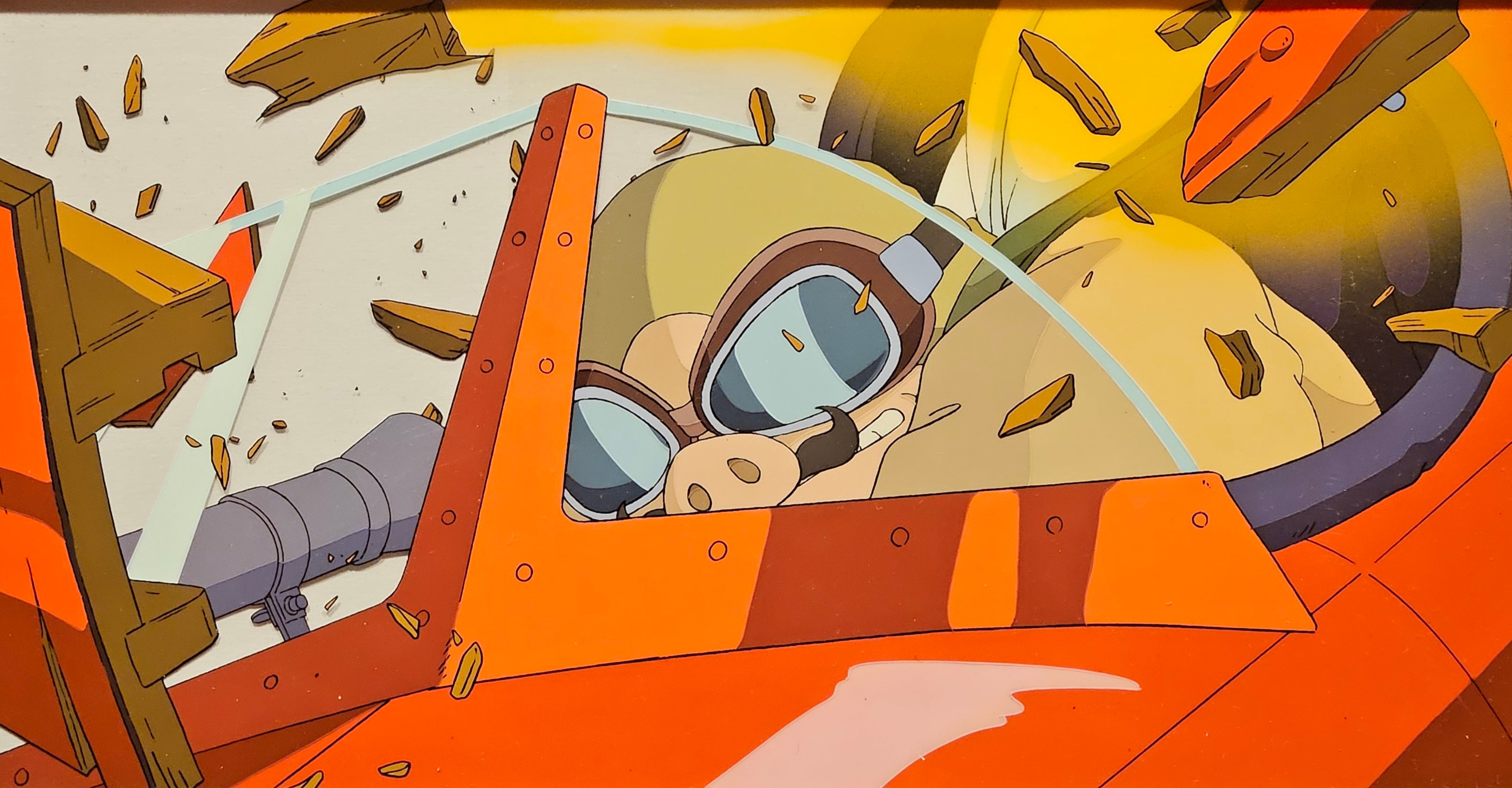 Studio Ghibli Porco Rosso Original Cel