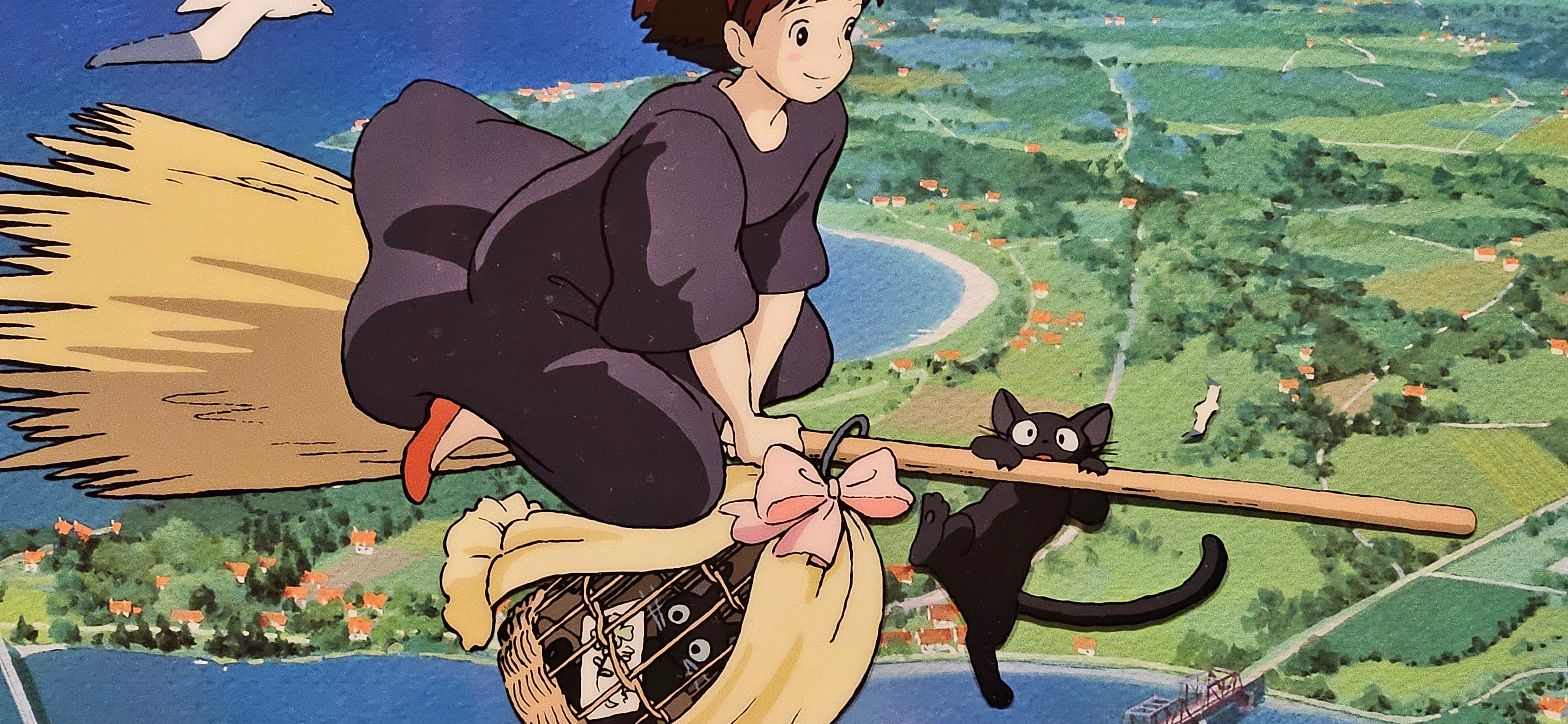 Réplica numerada de Cel de Kiki's Delivery Service
