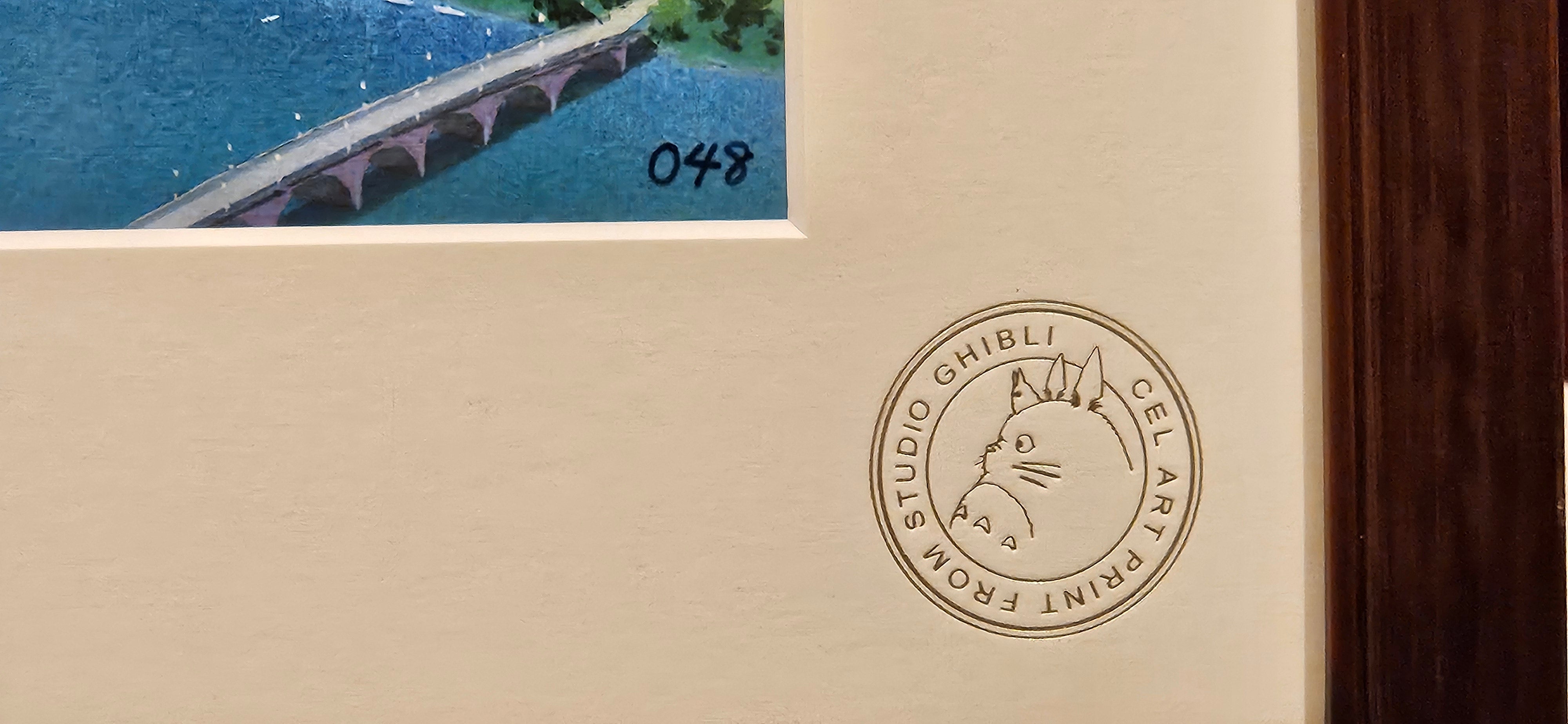 Réplica numerada de Cel de Kiki's Delivery Service