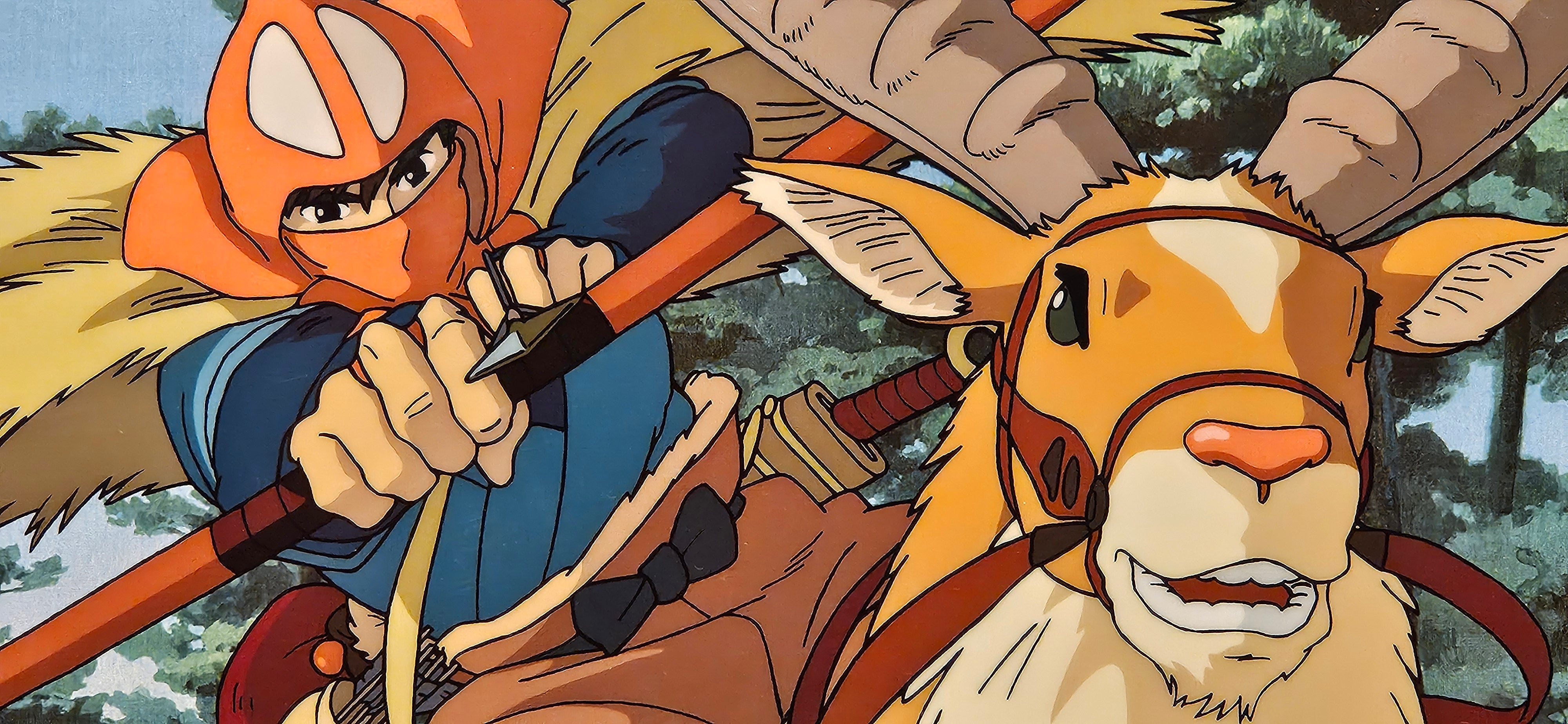 Princess Mononoke Replica Cel