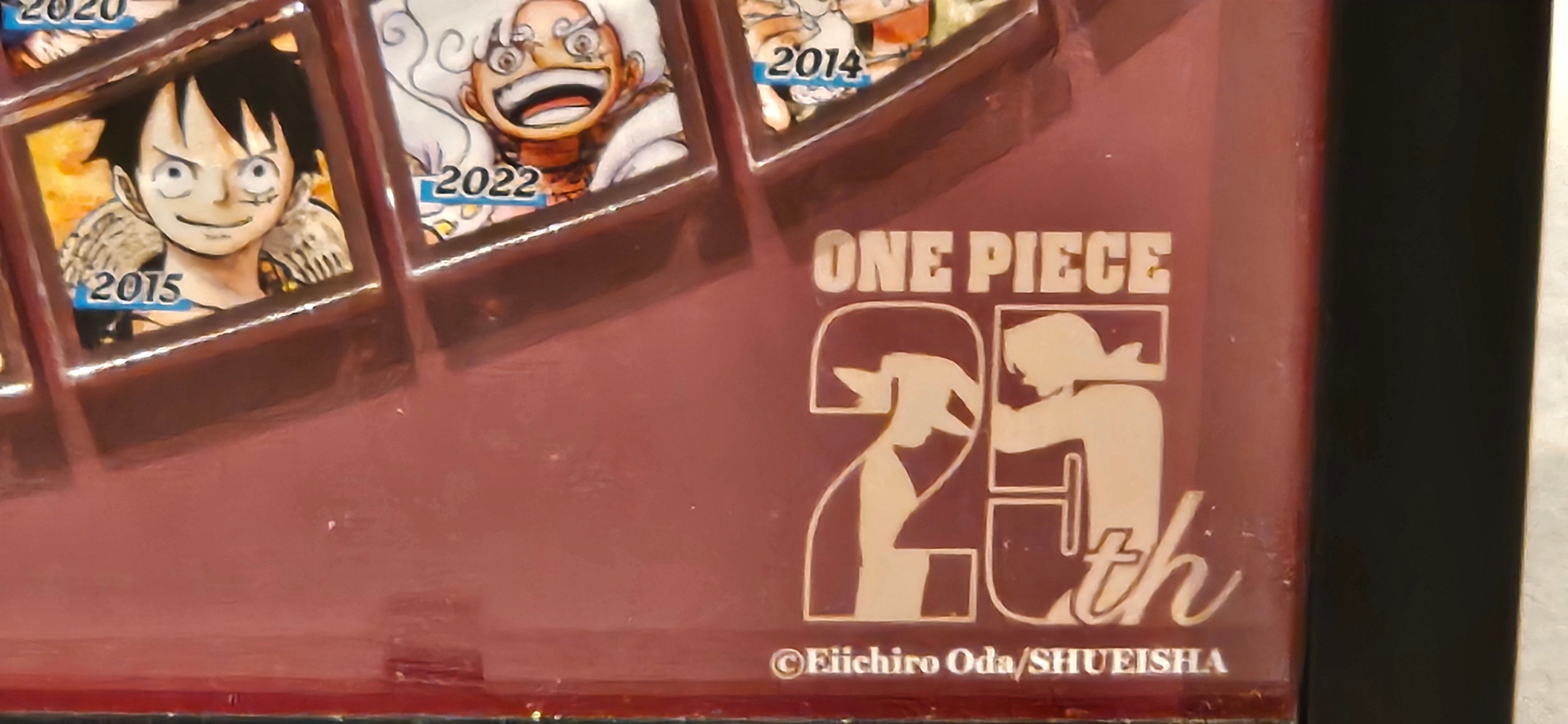 One Piece 25th Anniv. Pin Badge Set