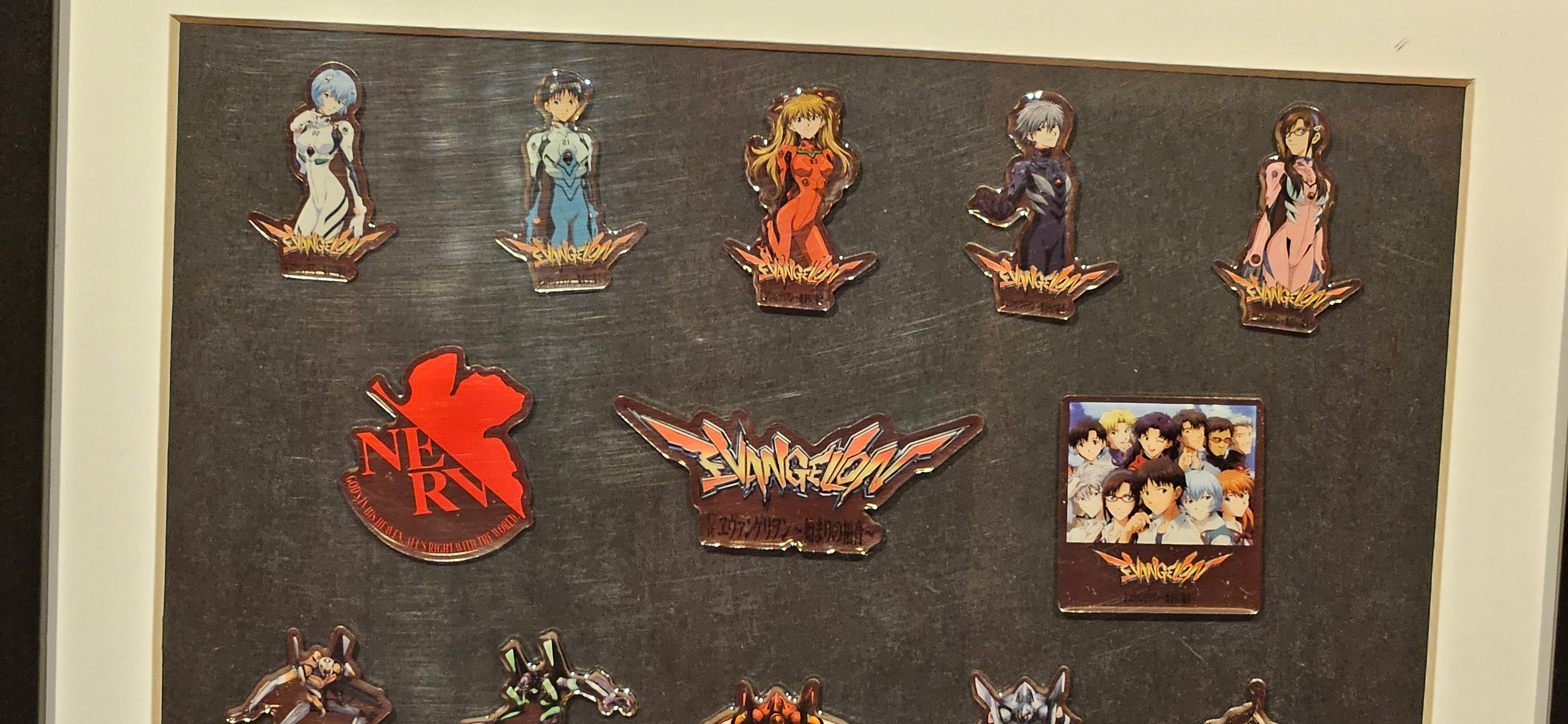 Evangelion Pin Badge Set