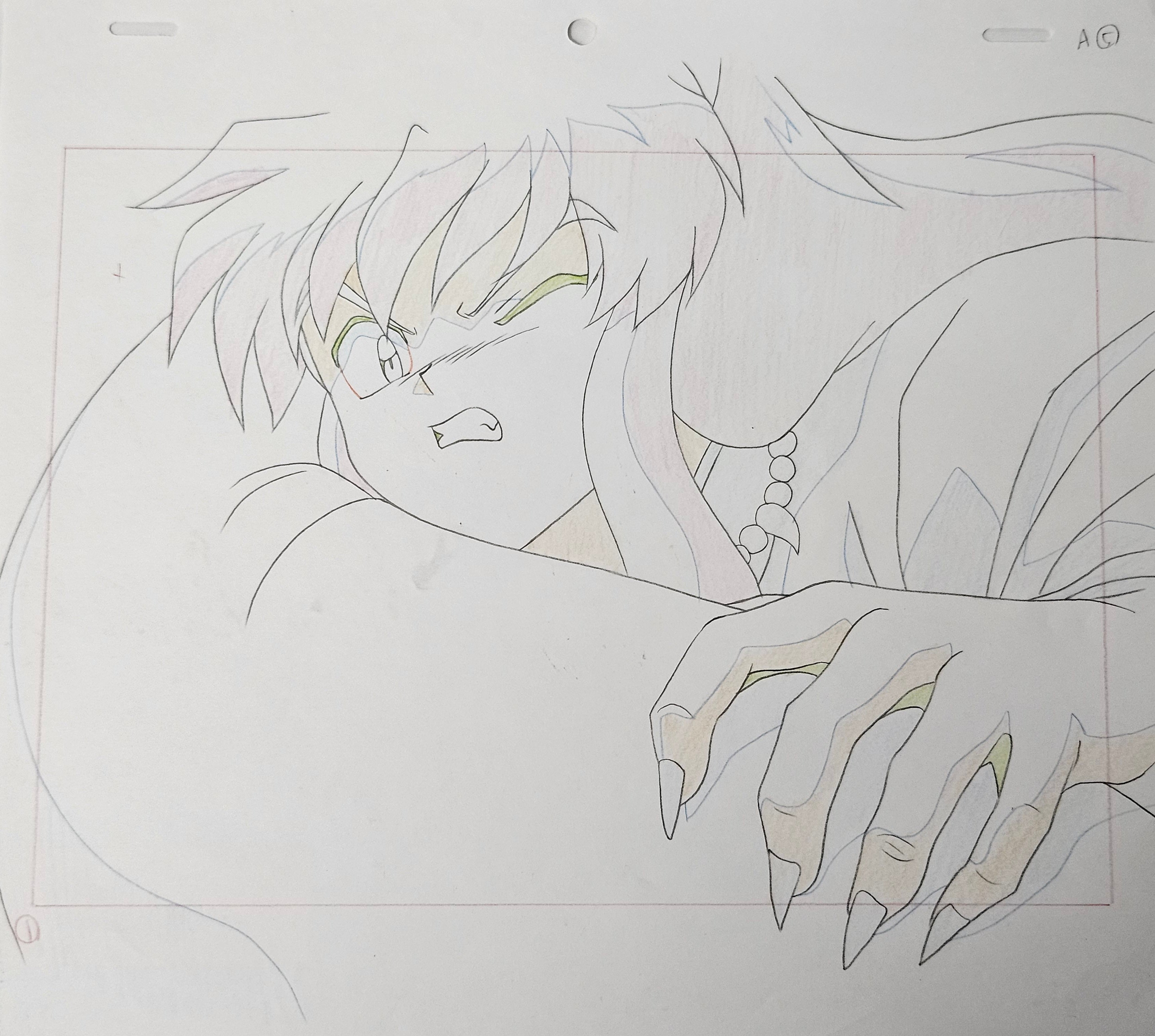Inuyasha Original Sketch (Inuyasha)