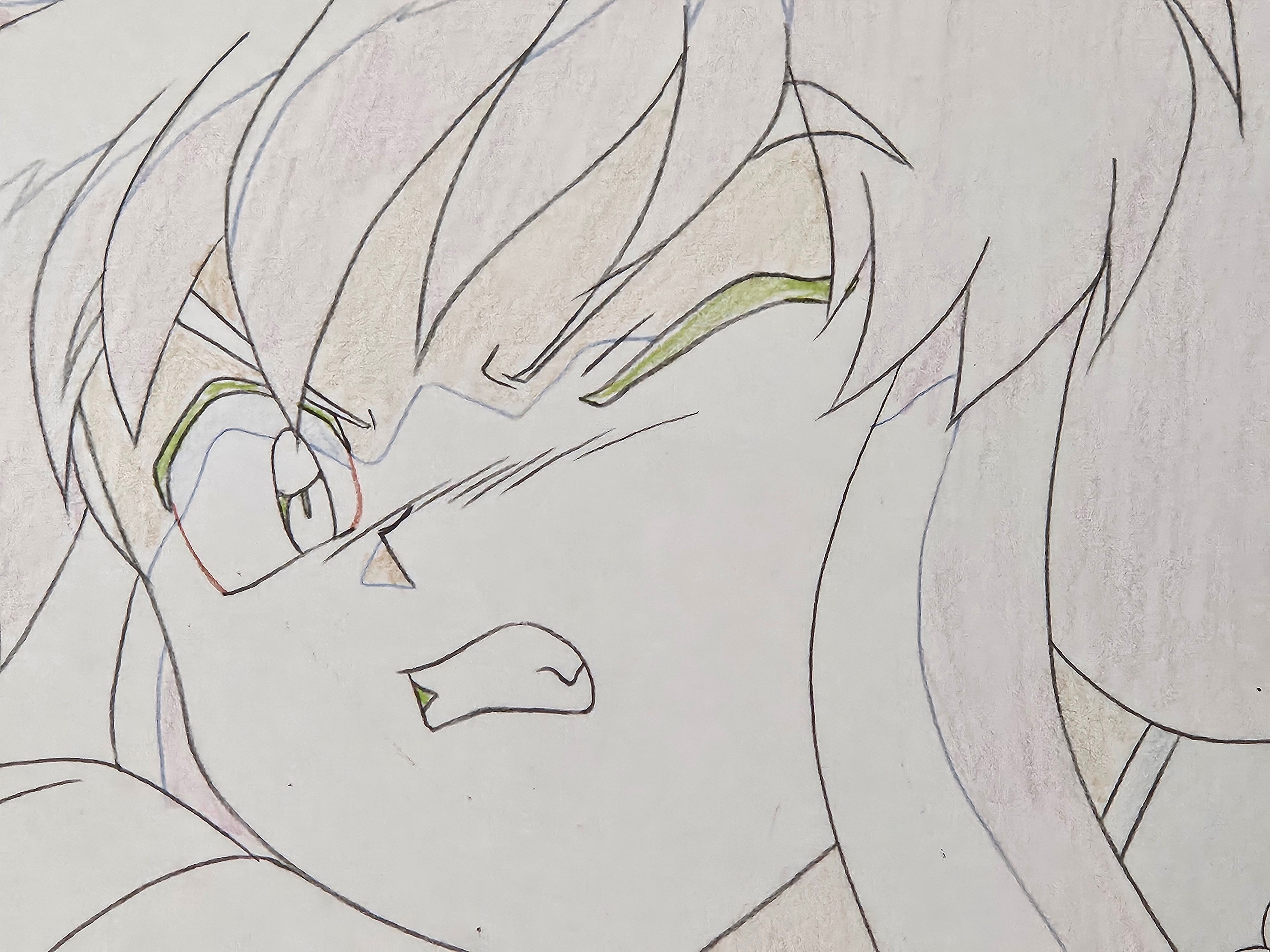 Boceto original de Inuyasha (Inuyasha)