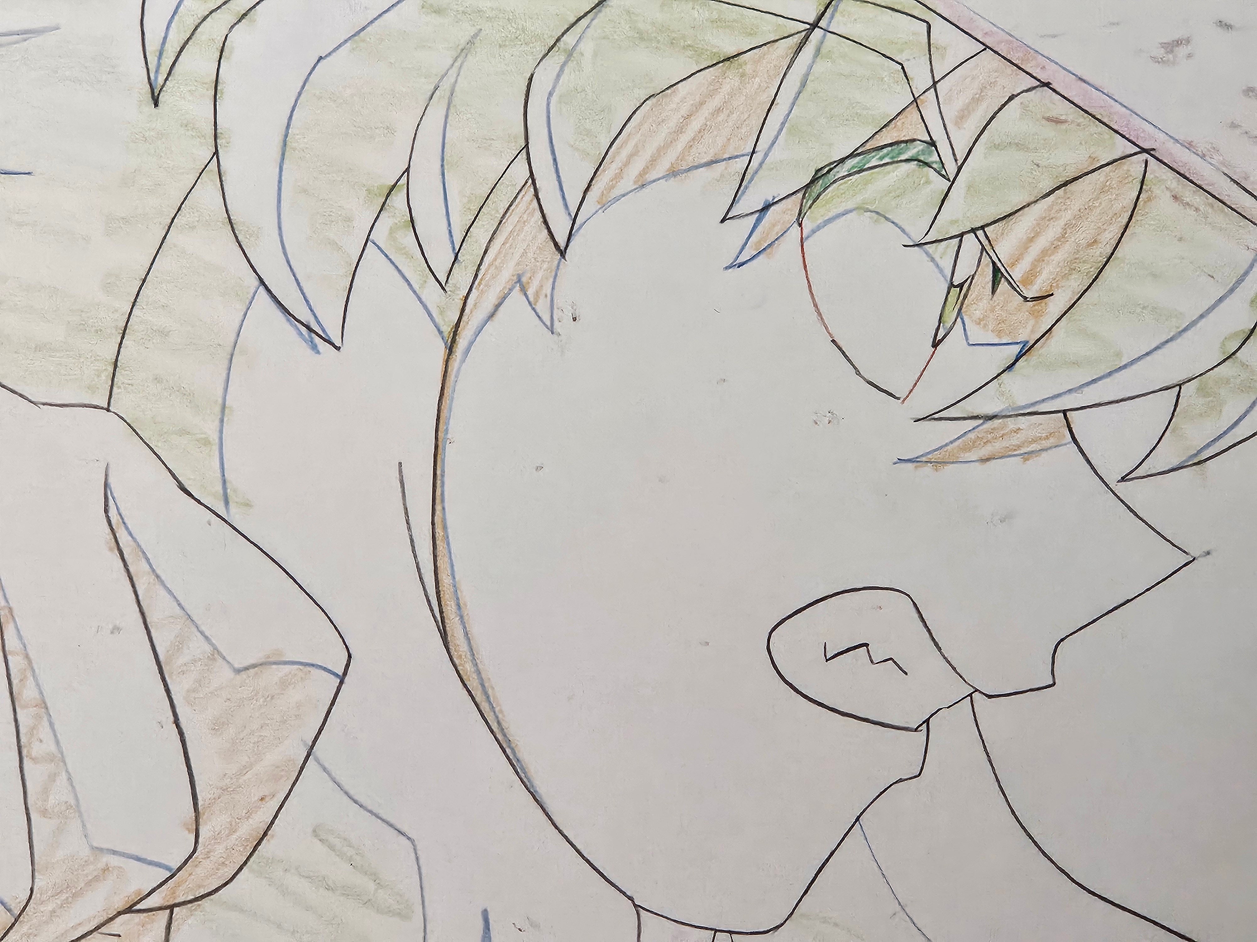 Boceto original de Inuyasha (Inuyasha)