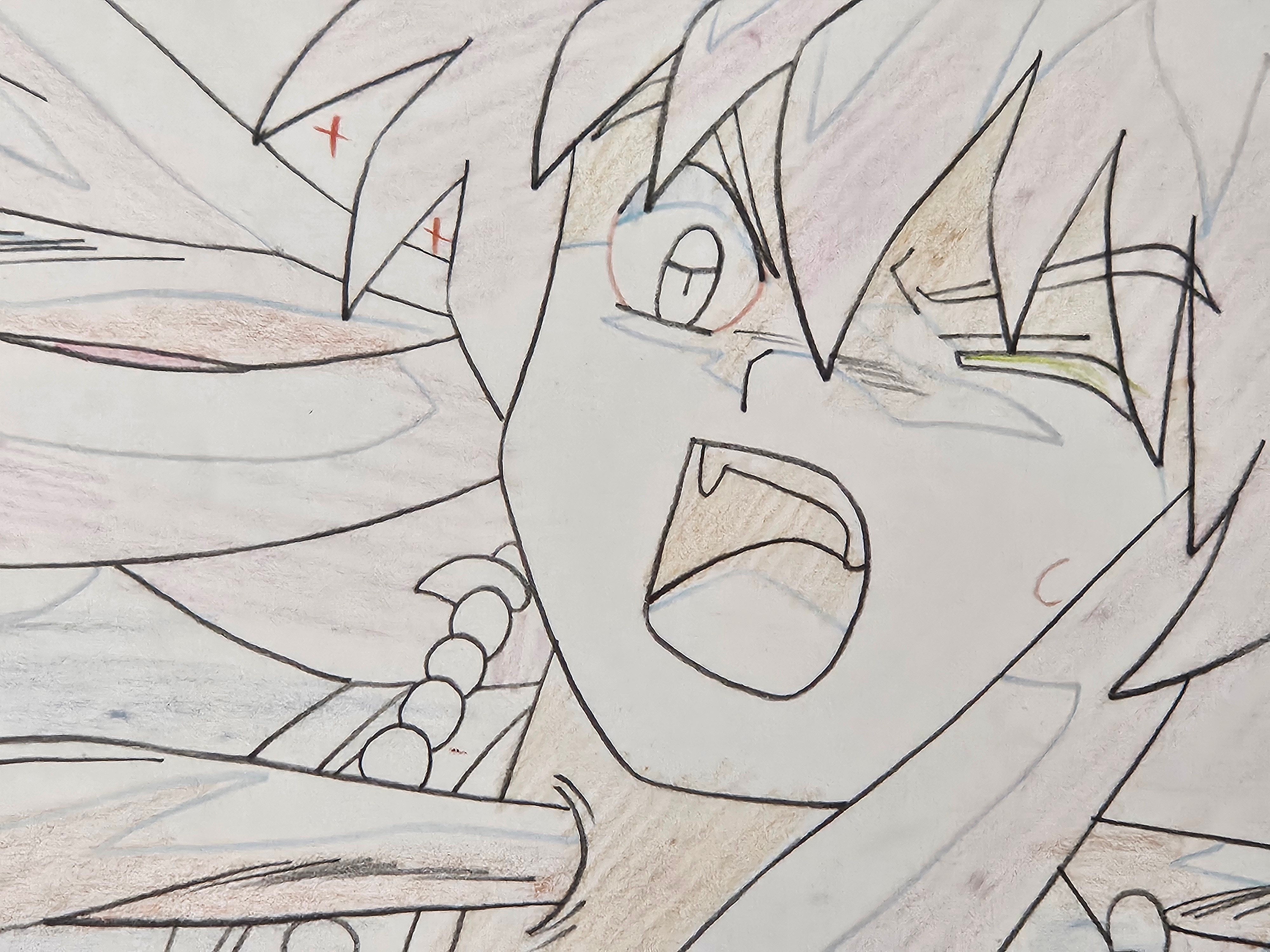 Boceto original de Inuyasha (Inuyasha)