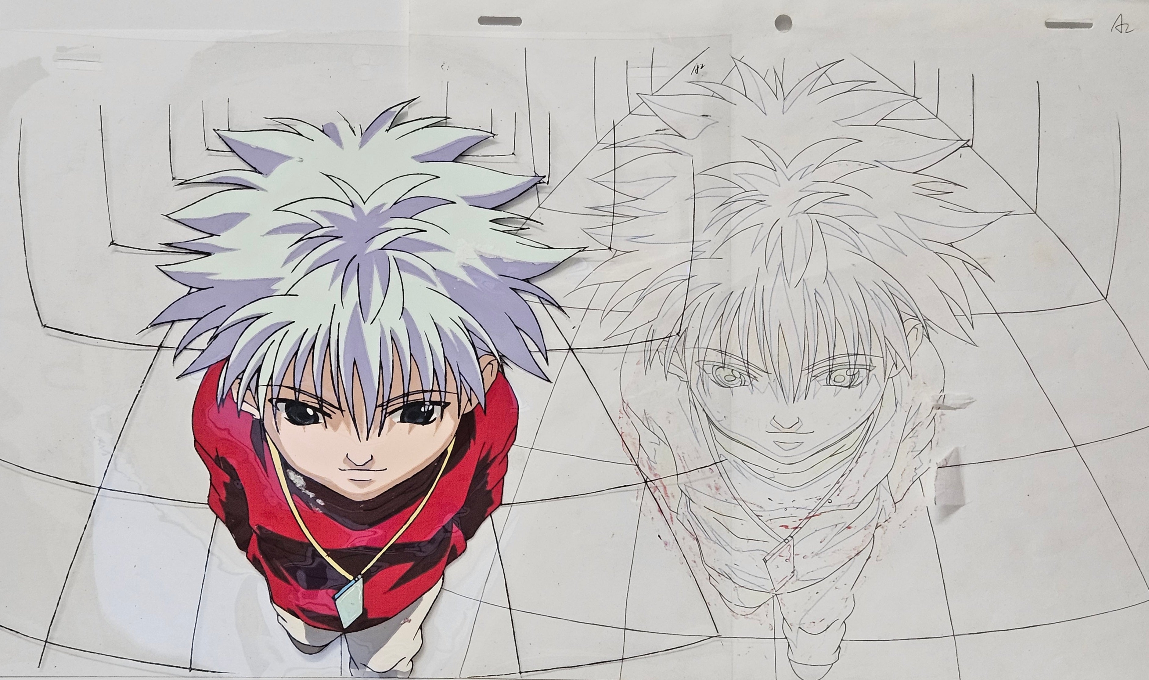 Hunter x Hunter Original Cel and Sketch (Killua)