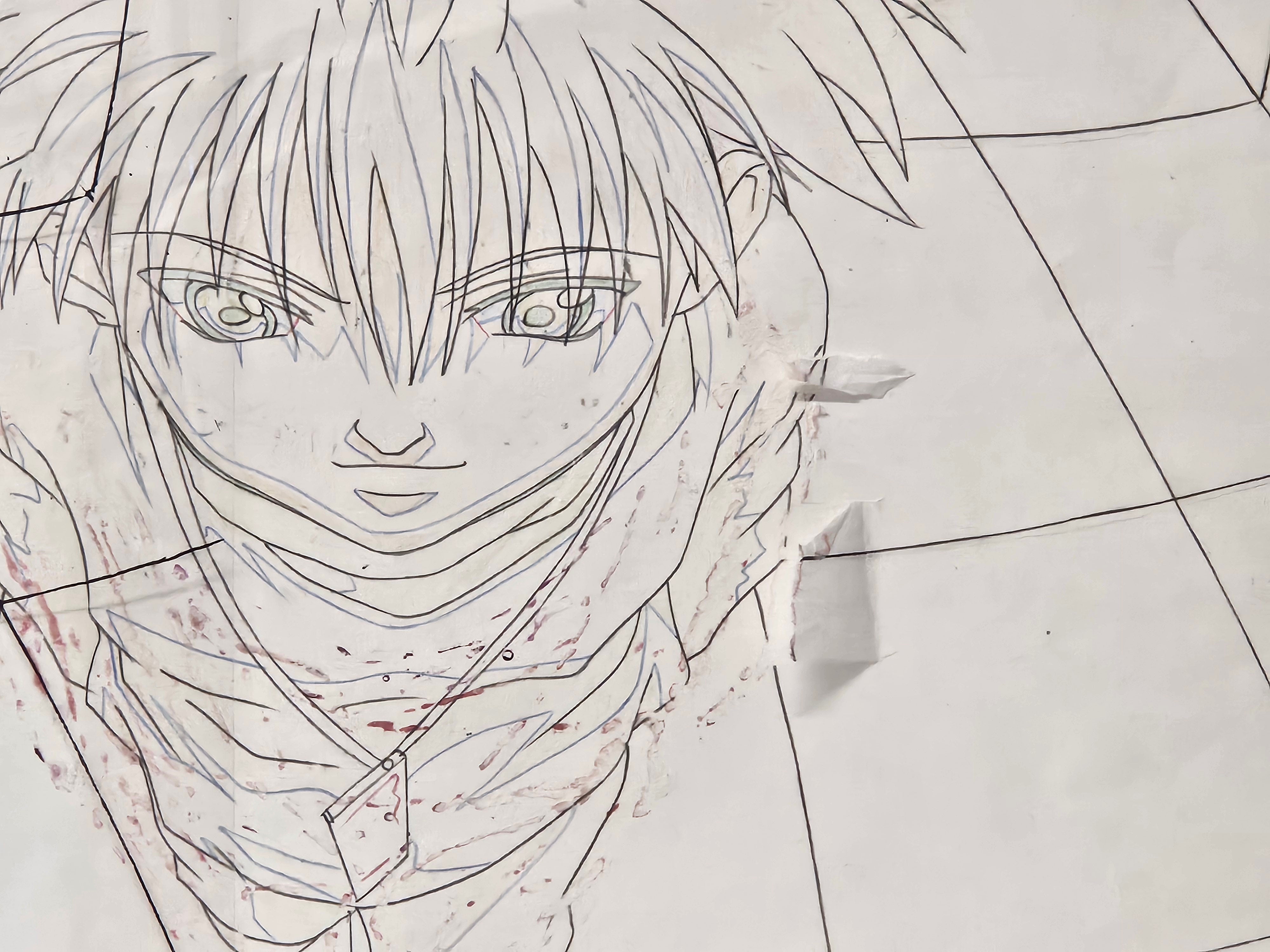 Hunter x Hunter Original Cel and Sketch (Killua)