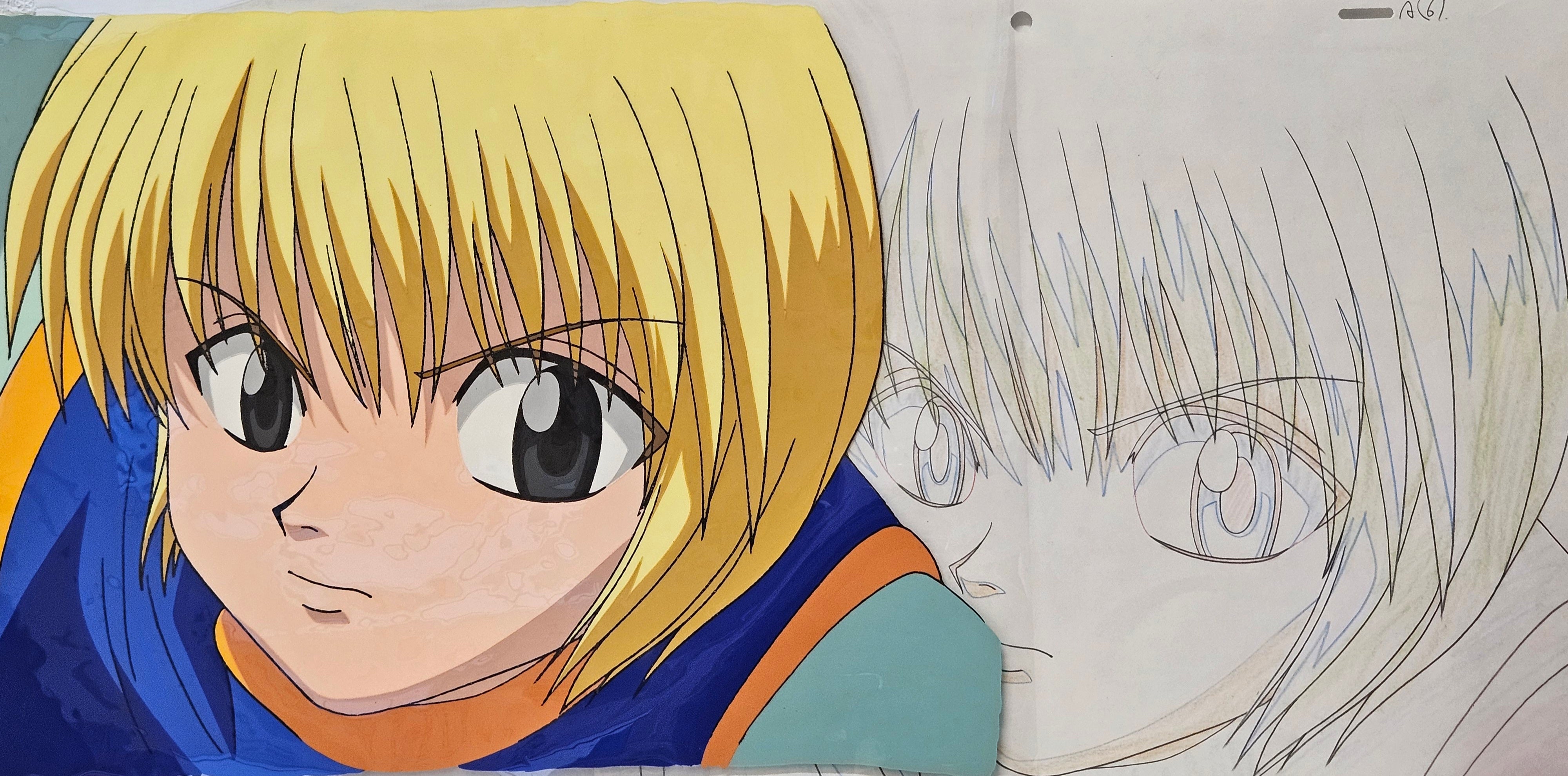 Hunter x Hunter Original Cel and Sketch (Kurapika)