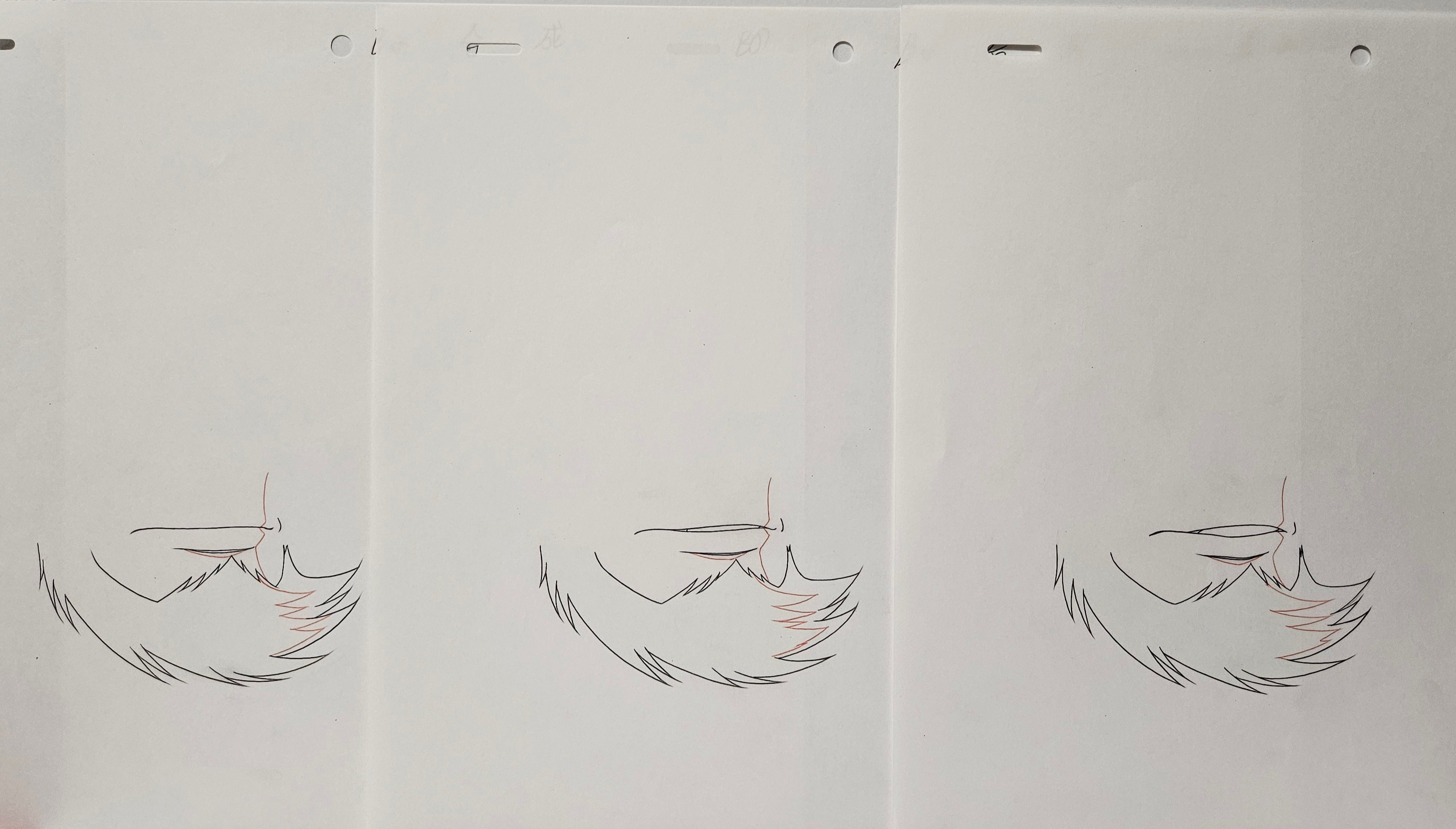 Boceto original de Lupin III (Daisuke Jigen)