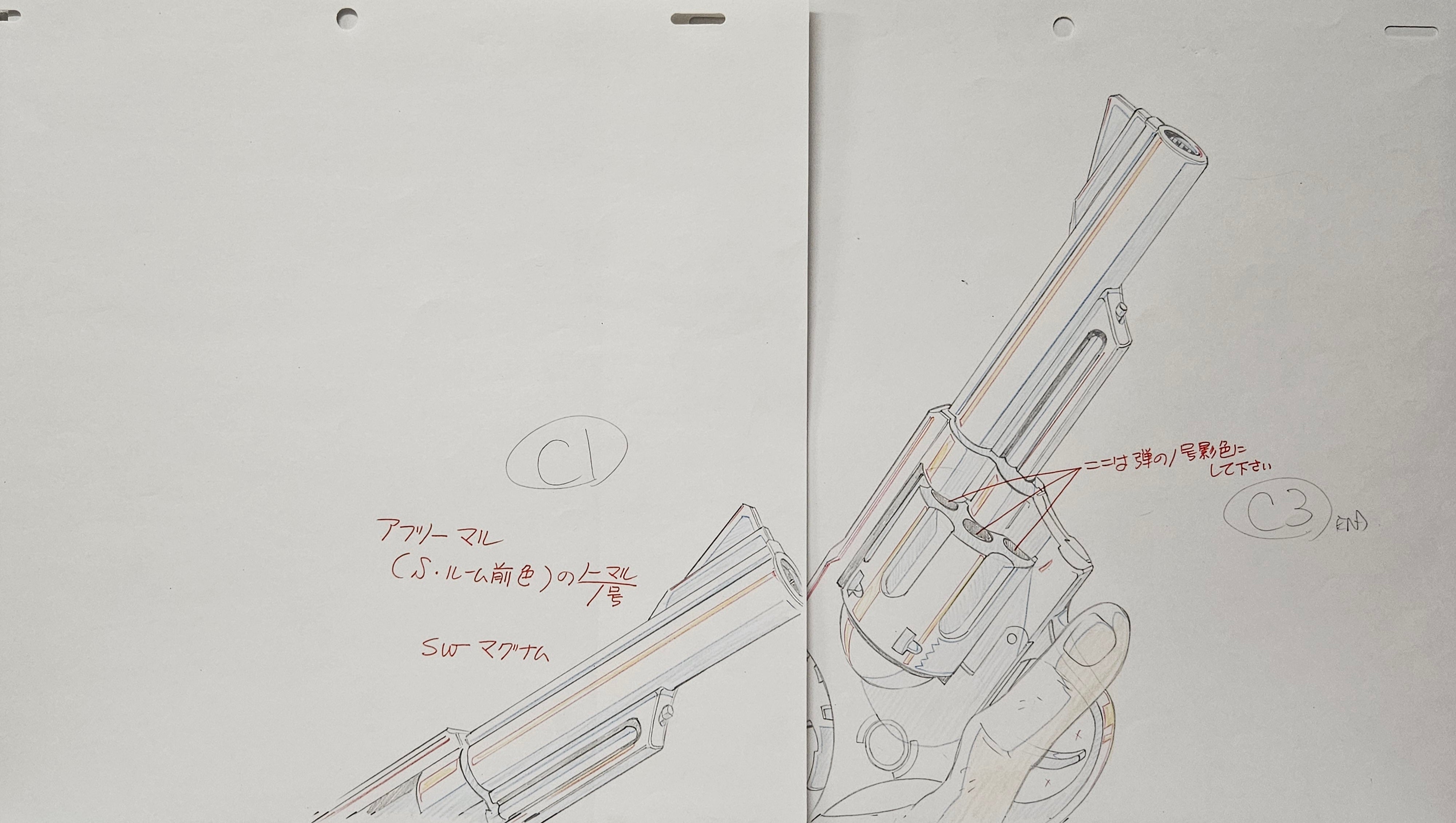Boceto original de Lupin III (Daisuke Jigen)