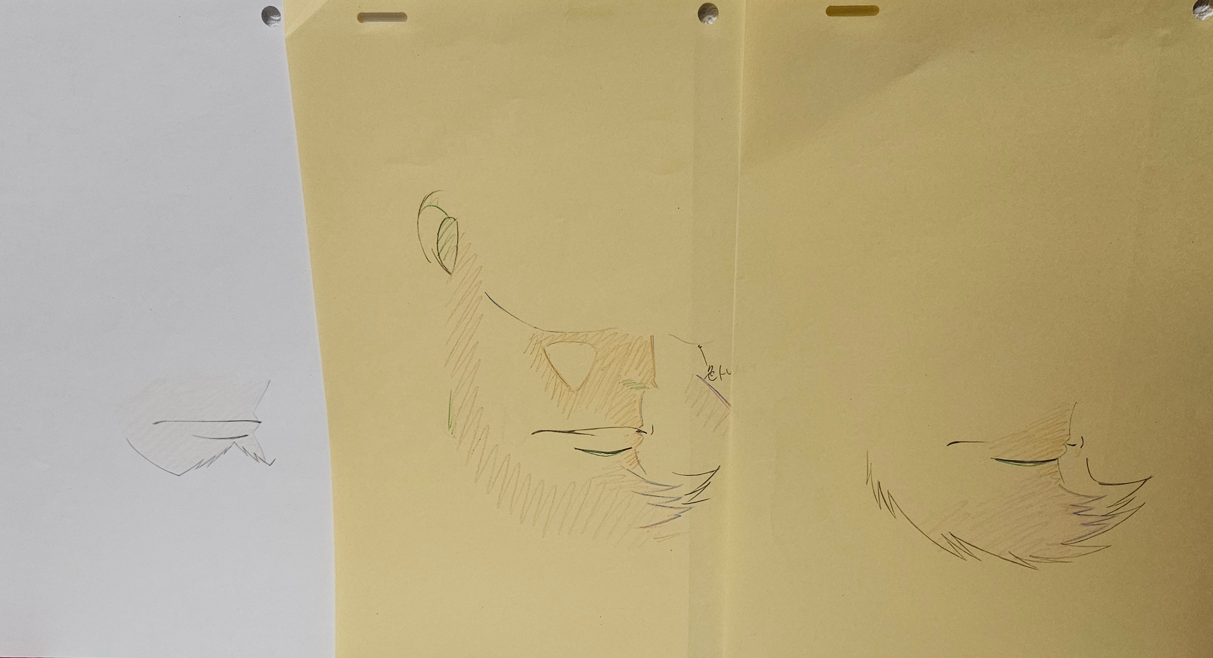 Boceto original de Lupin III (Daisuke Jigen)