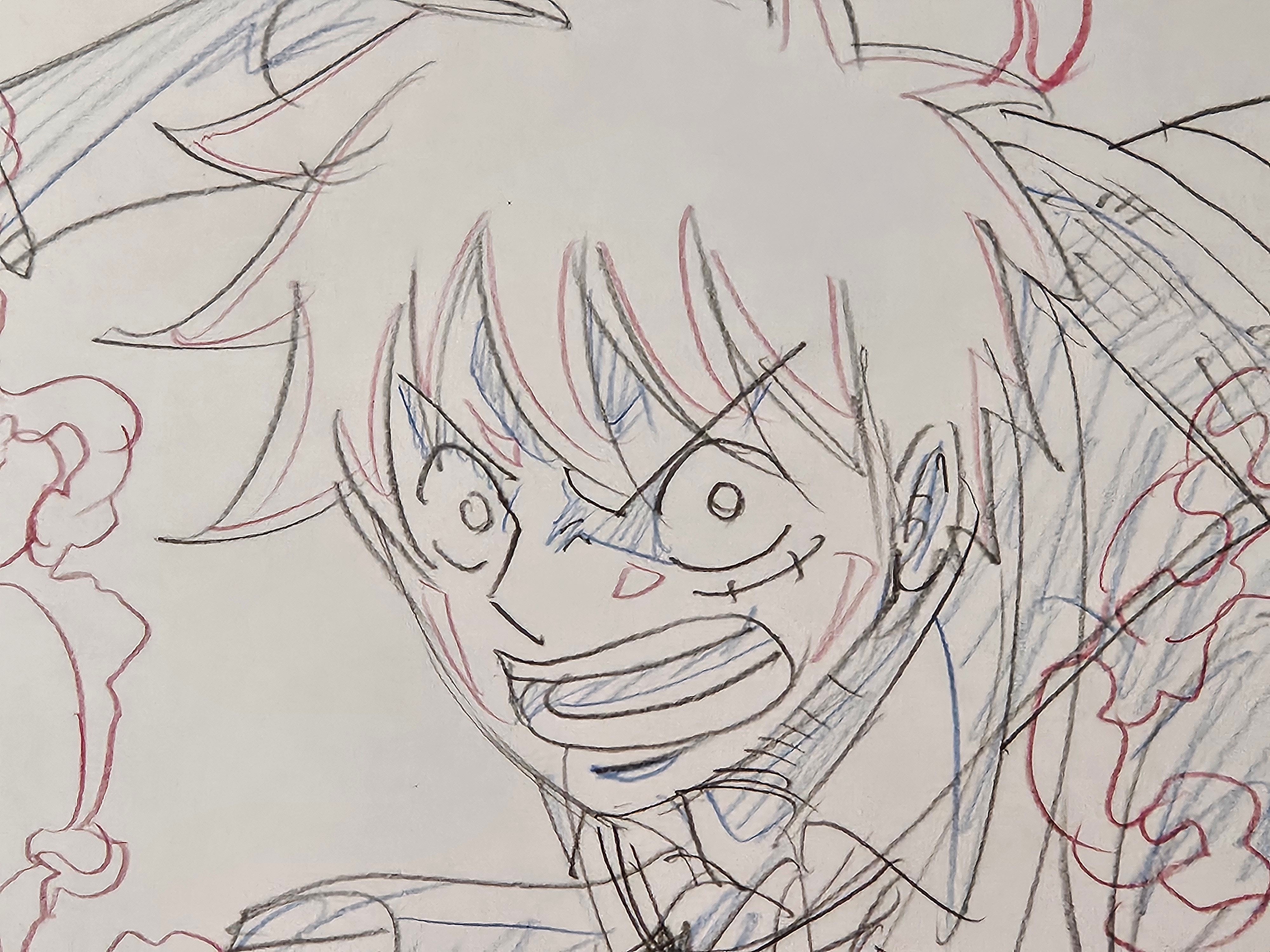 One Piece Original Sketch (Monkey D. Luffy)