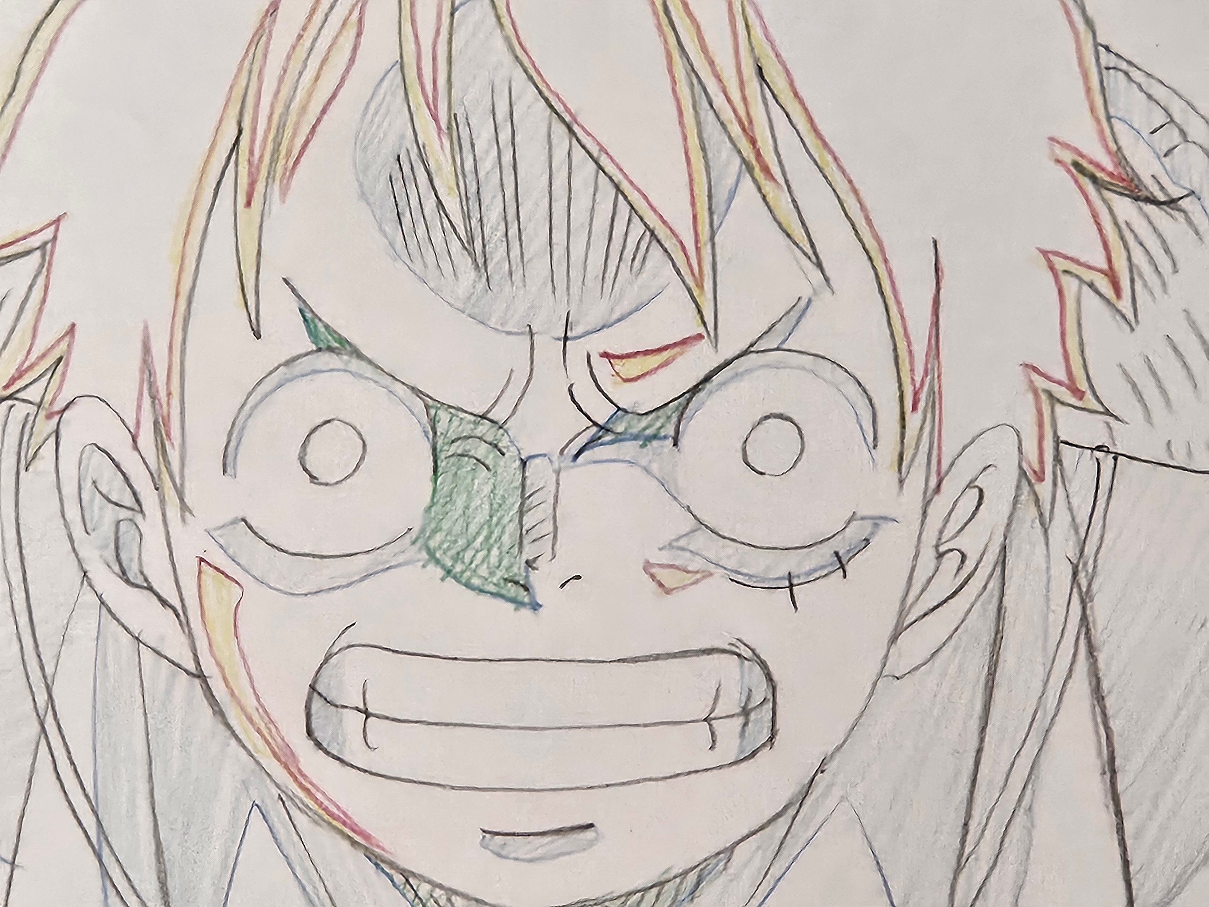 海贼王原画（蒙奇·D·路飞）