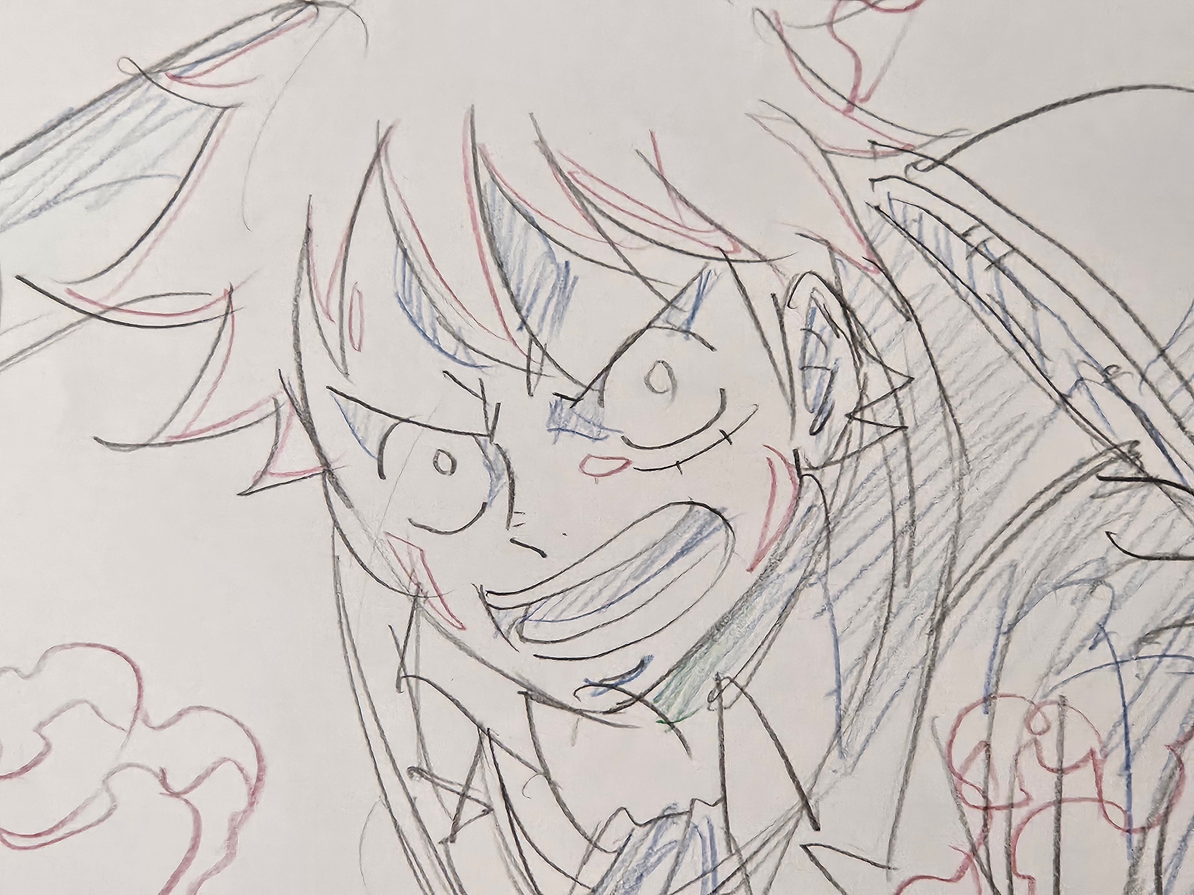 One Piece Original Sketch (Monkey D. Luffy)